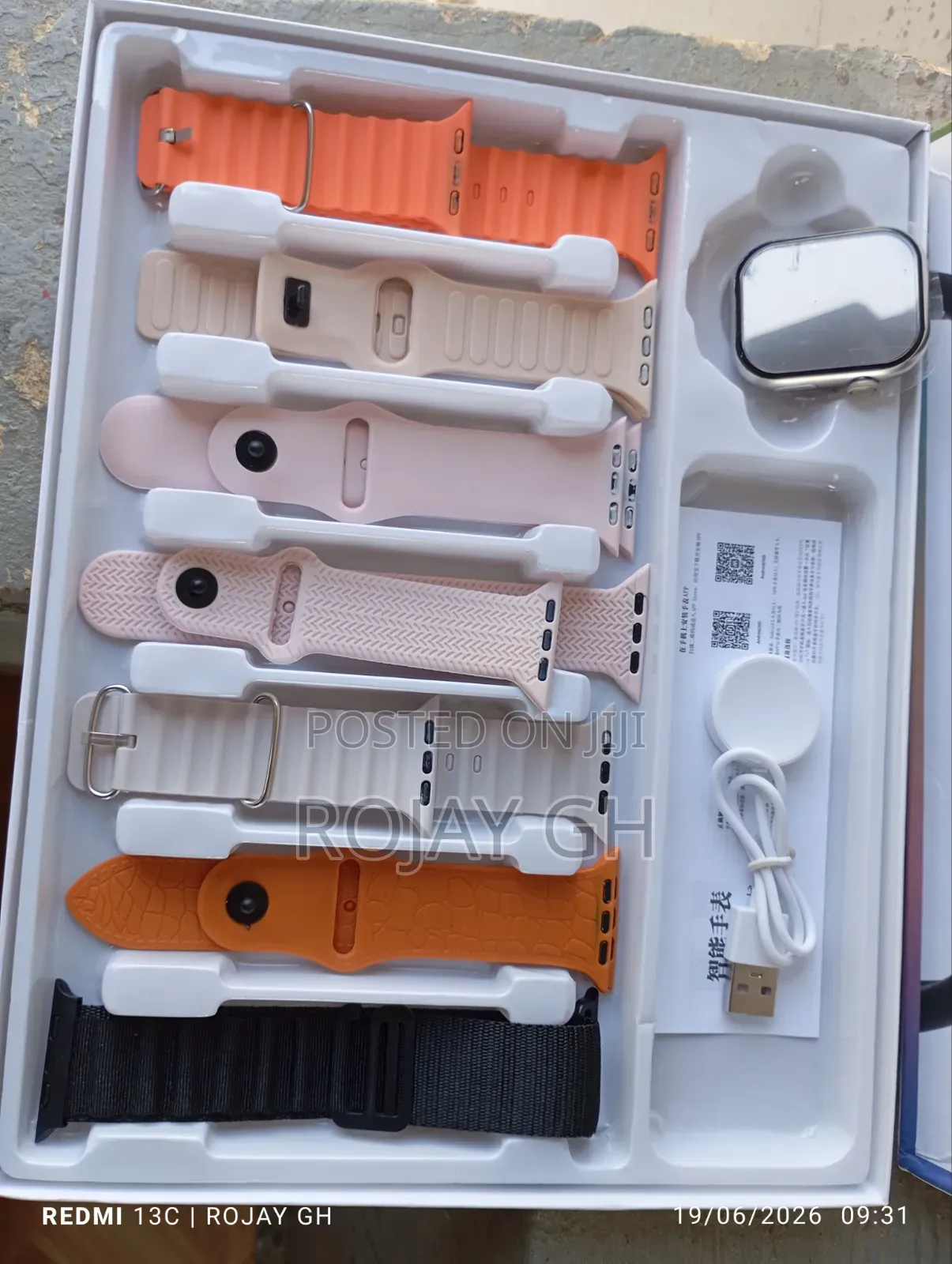 Series 11 Ultra S30 Pro Max Smartwatch | 7-in-1 Combo - Silver
