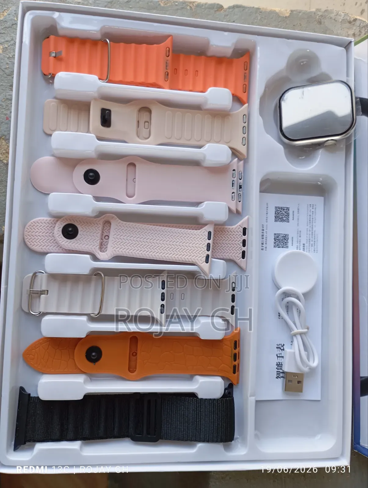 Series 11 Ultra S30 Pro Max Smartwatch | 7-in-1 Combo - Silver