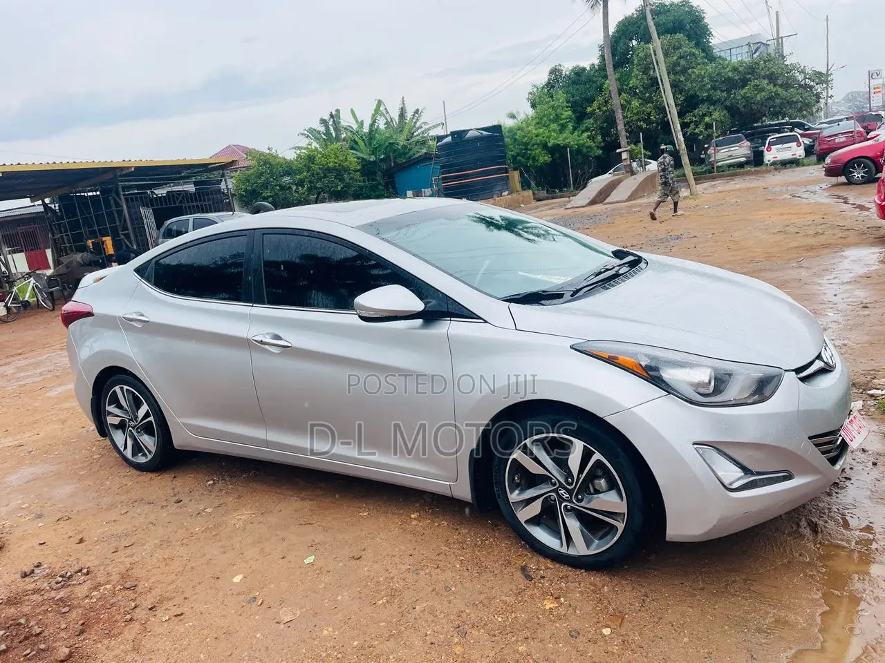 Hyundai Elantra Limited 4dr Sedan (1.8L 4cyl 6A) 2015 Silver