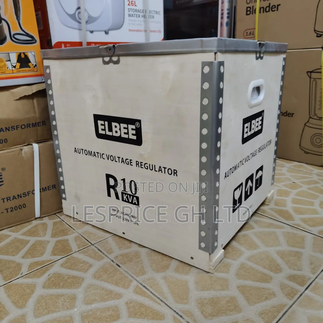 Super Efficient 10kva Single Phase Automatic Stabilizer From Elbee