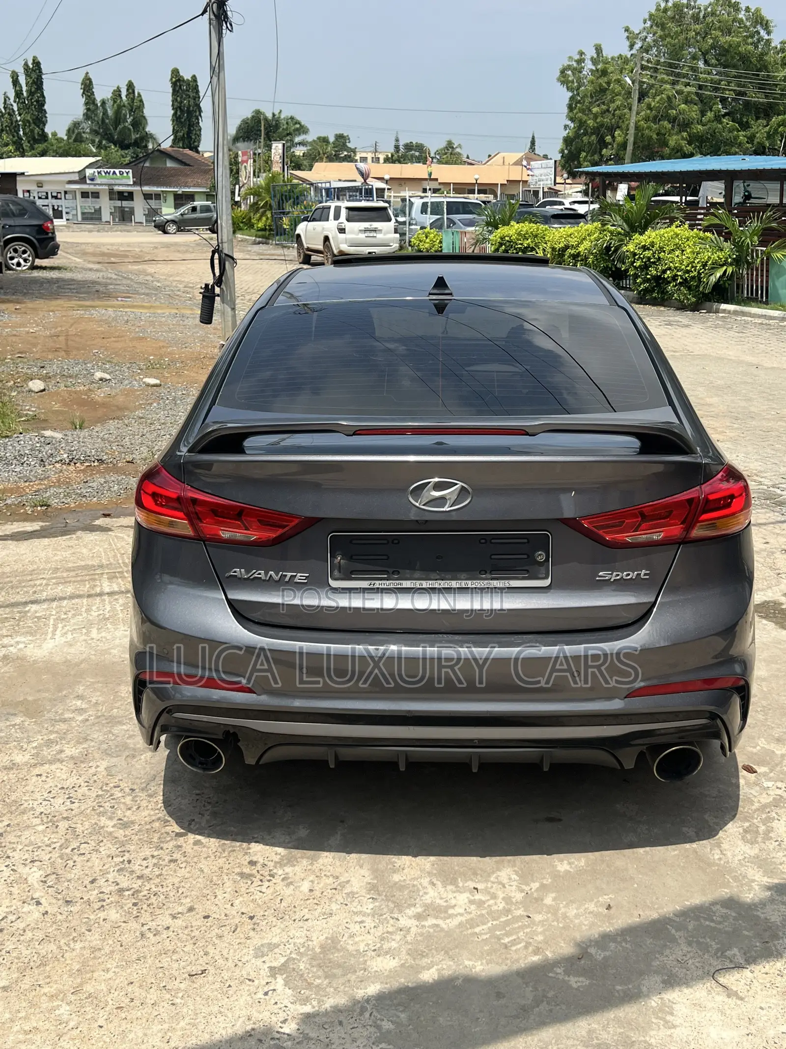 Hyundai Elantra Sport 2018 Gray