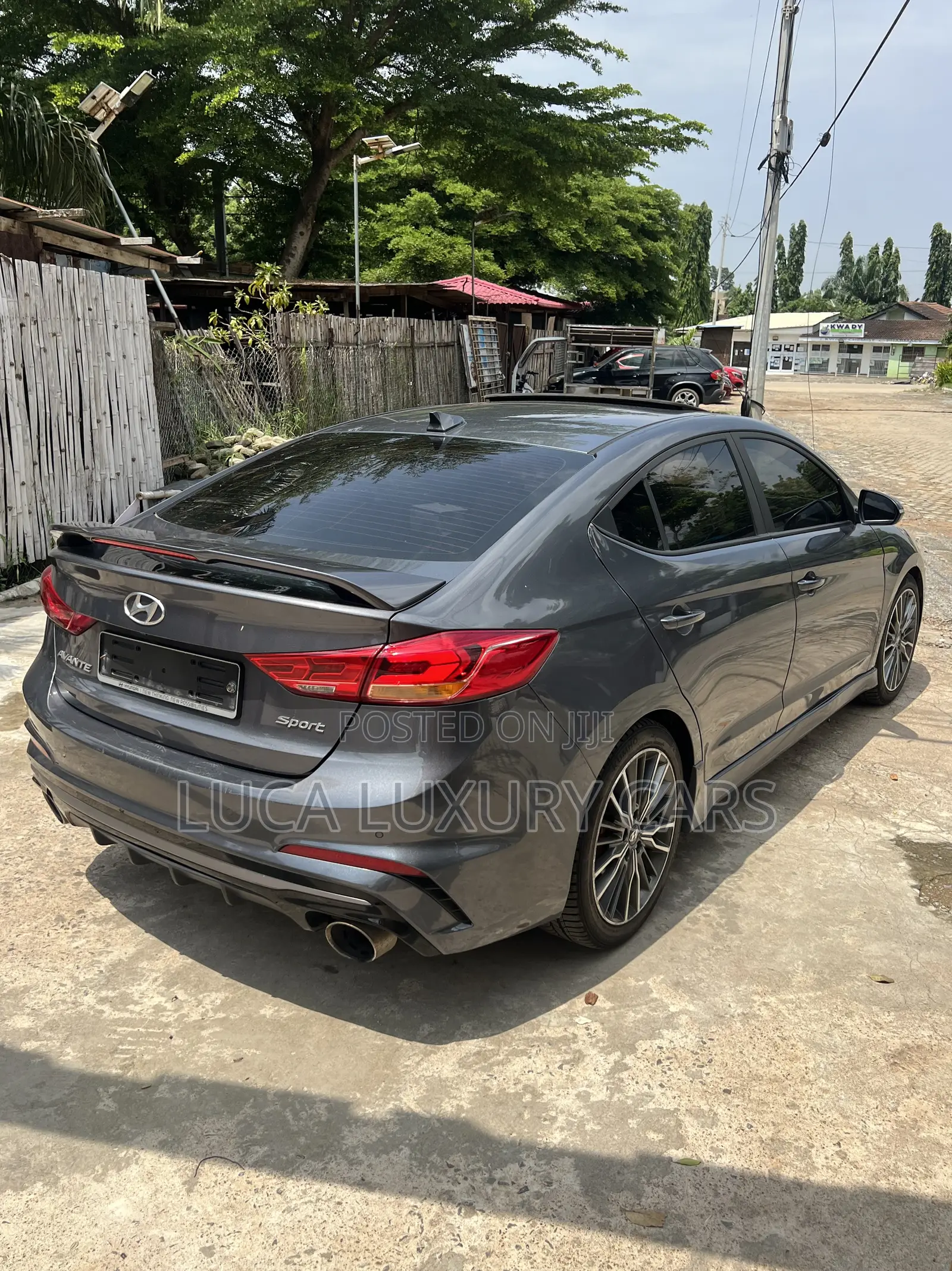 Hyundai Elantra Sport 2018 Gray
