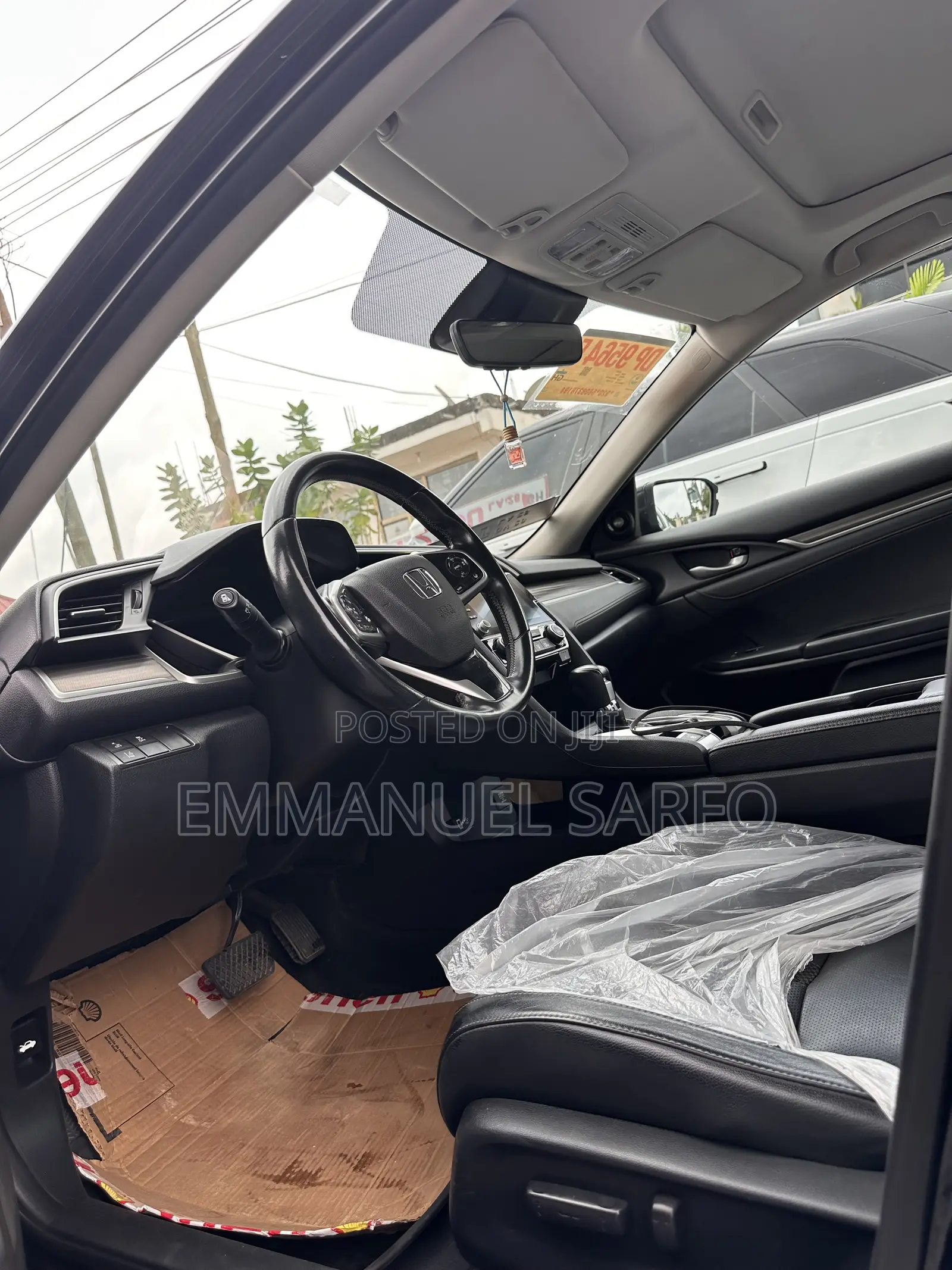 Honda Civic Touring Sedan 2019 Black