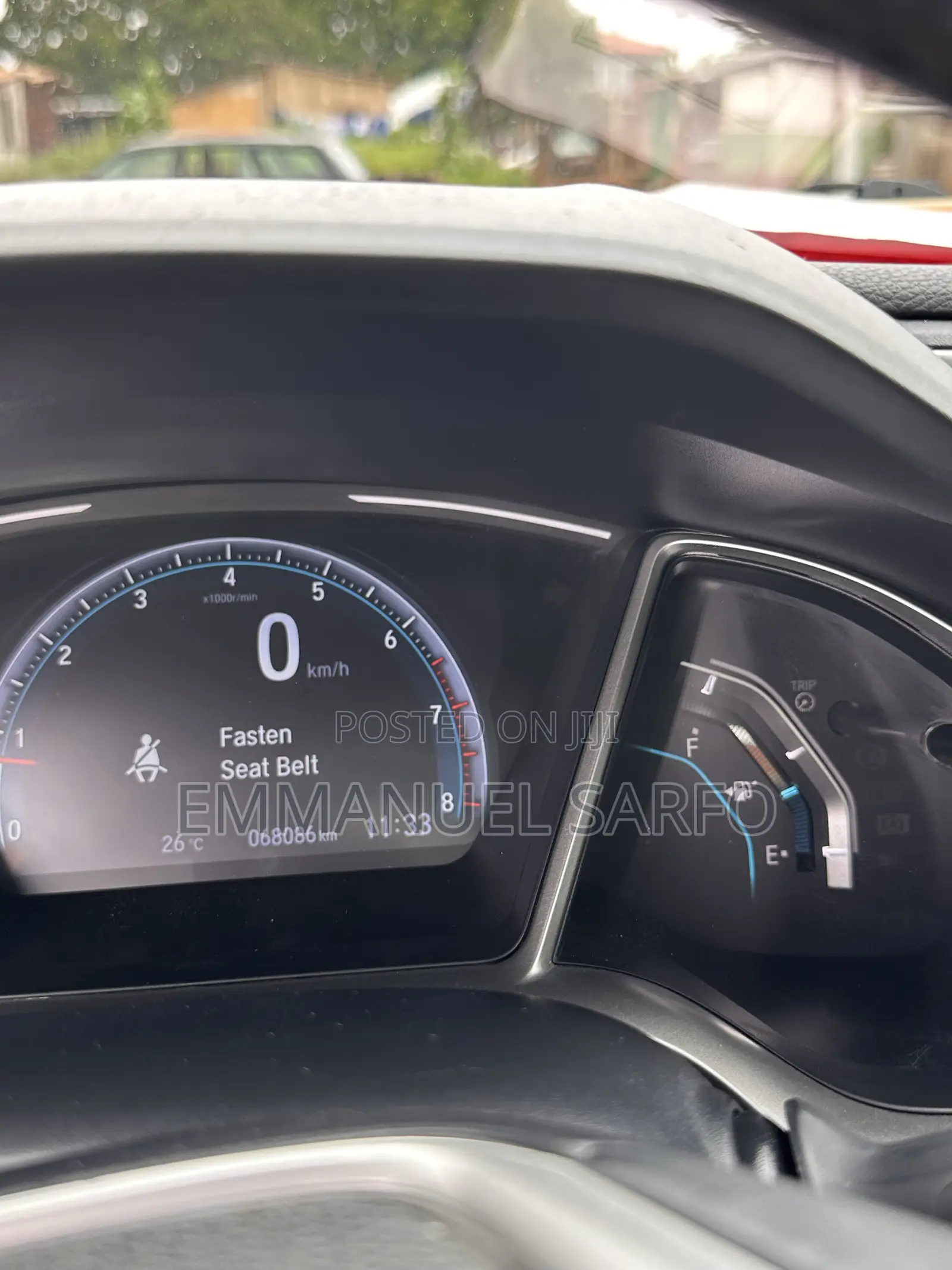 Honda Civic Touring Sedan 2019 Black