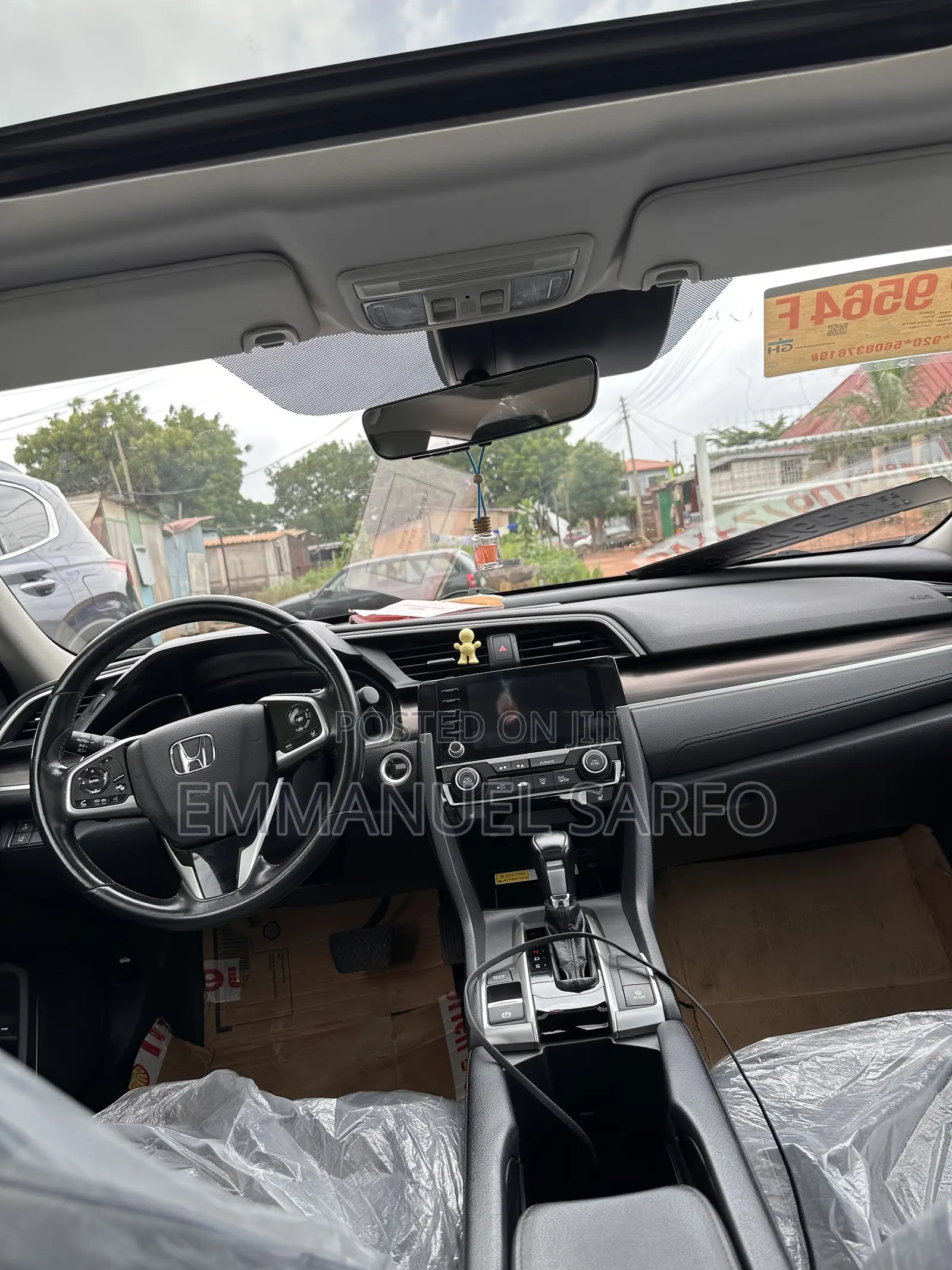Honda Civic Touring Sedan 2019 Black