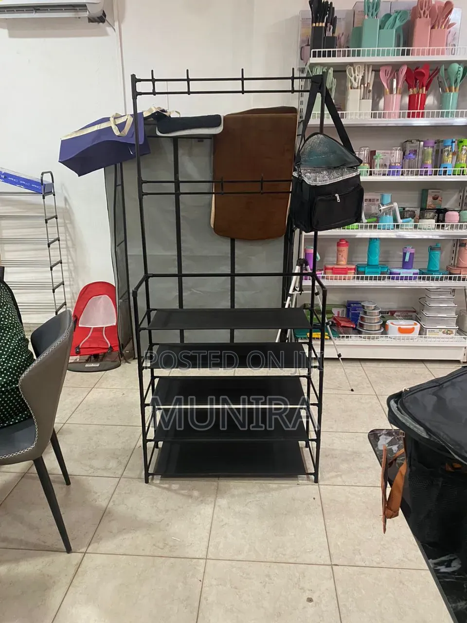 Shoe And Bag Rack.