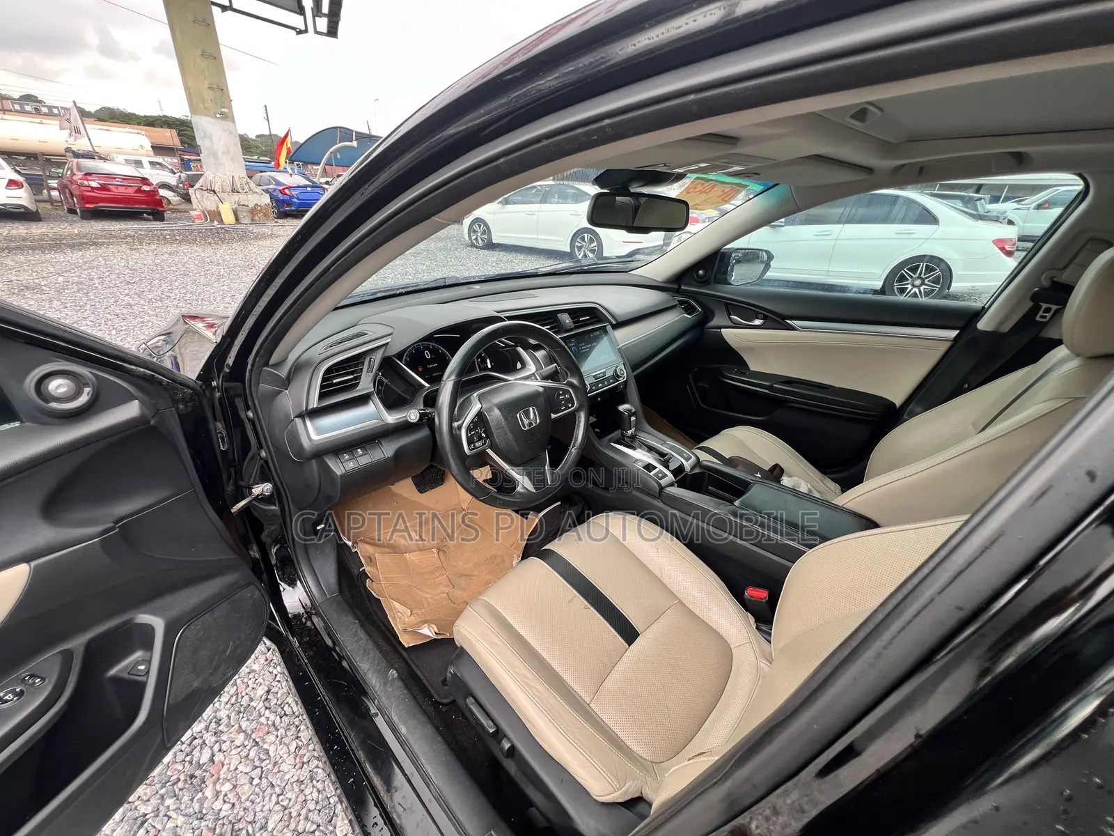 Honda Civic Touring 4dr Sedan (1.5L 4cyl) 2017 Black