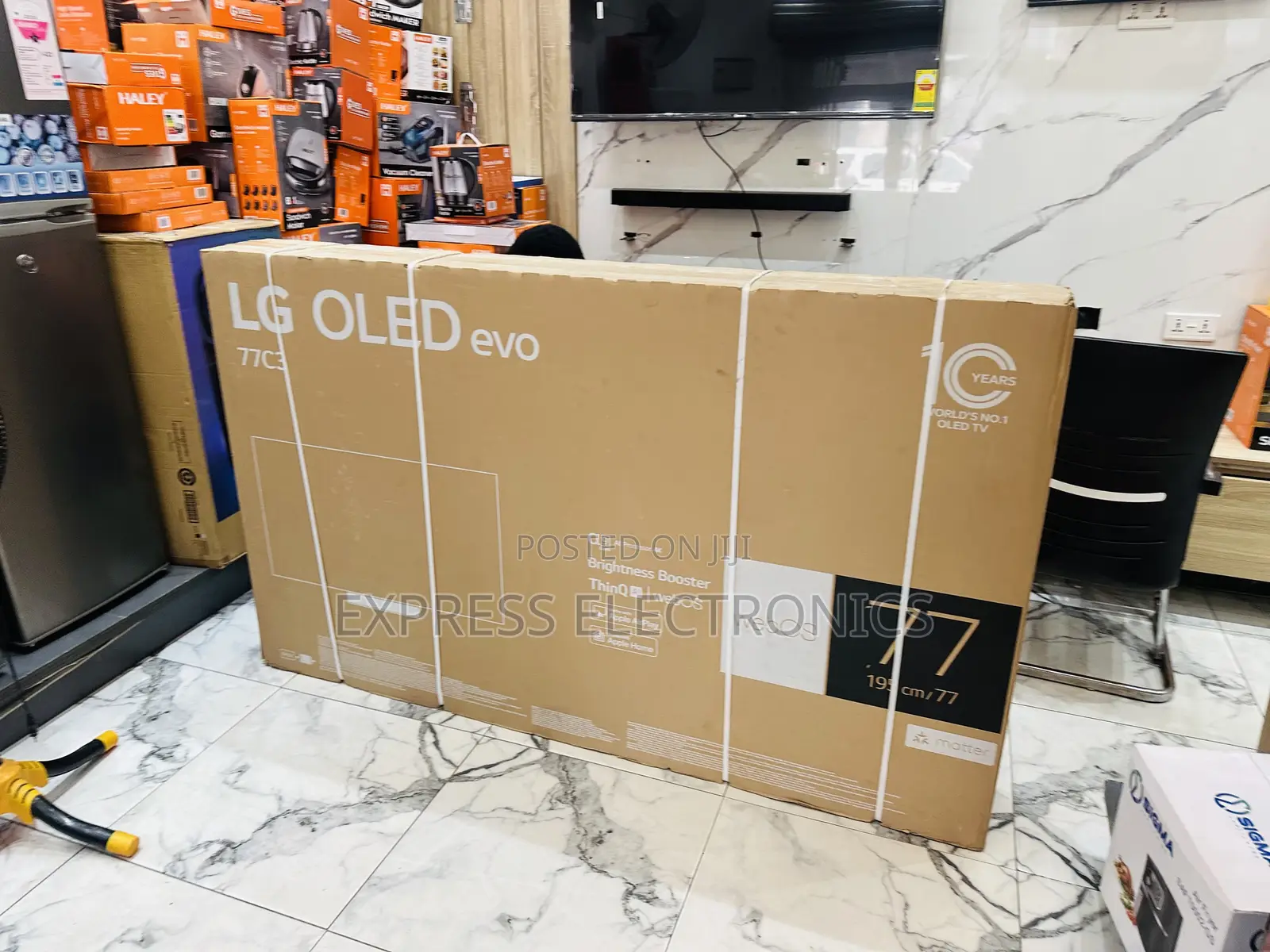 Place Your Order for Oled Smart Glossy Tv 77” Lg