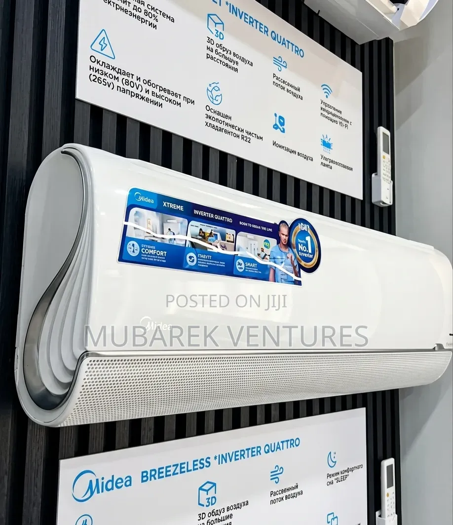 Midea 1 5hp R410 Breezeless Inverter Series Split Air Conditioner