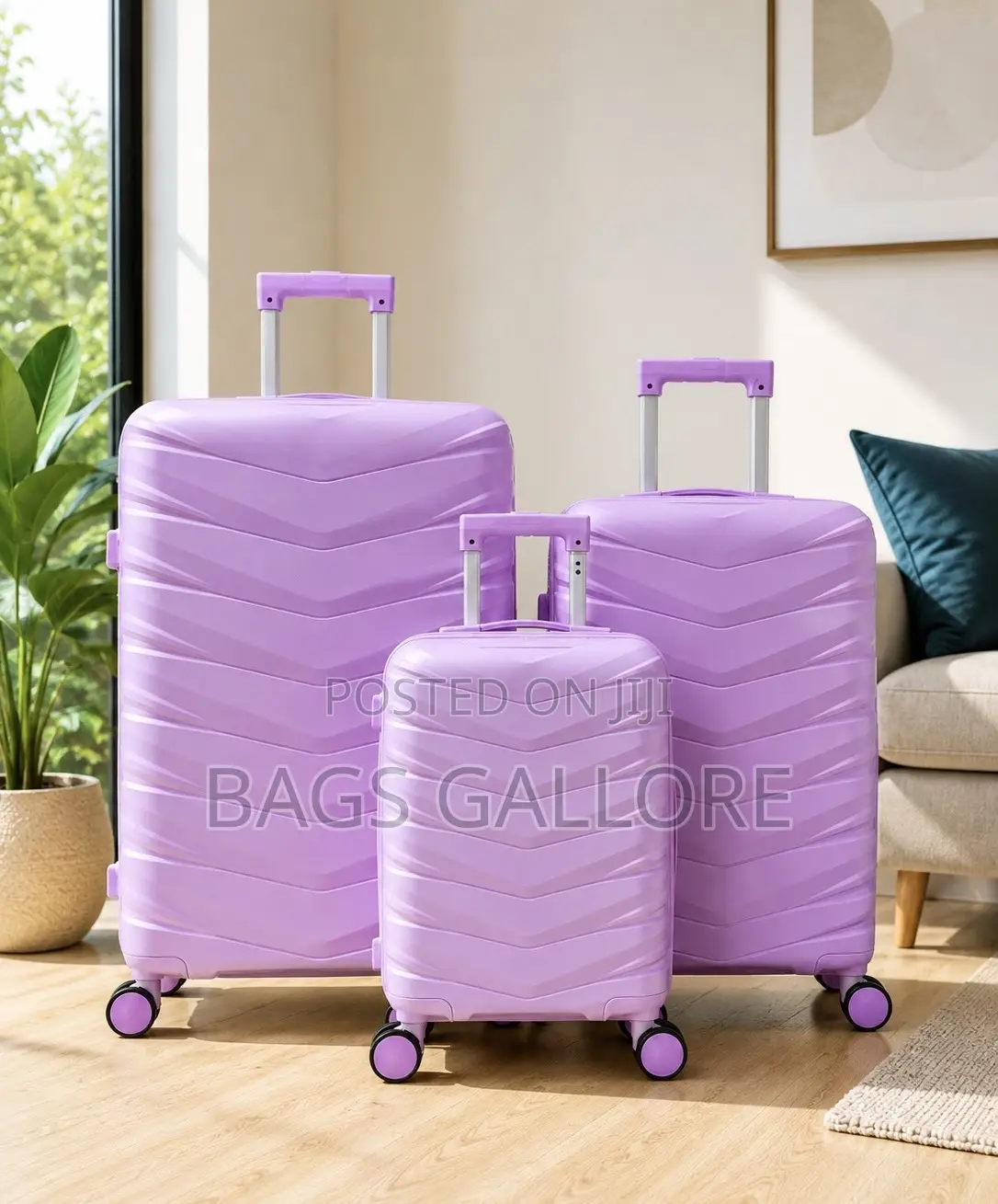 Purple Luggage