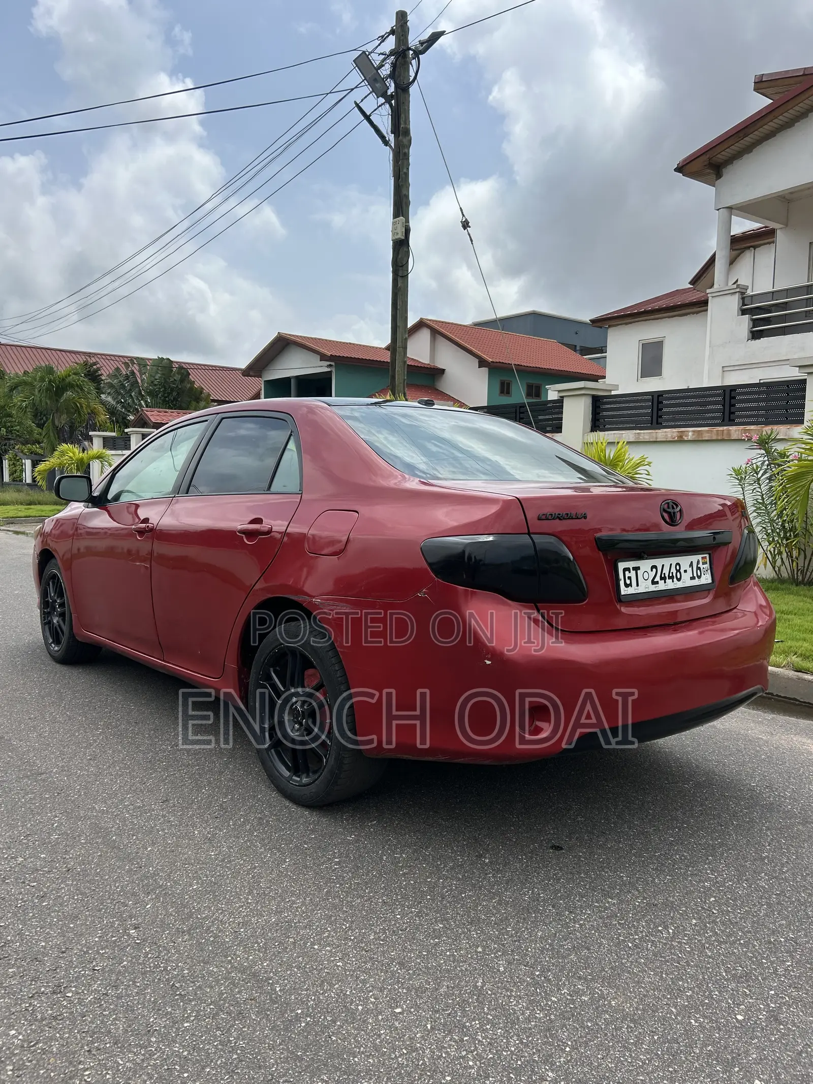 Toyota Corolla LE 4dr Sedan (1.8L 4cyl 4A) 2010 Red