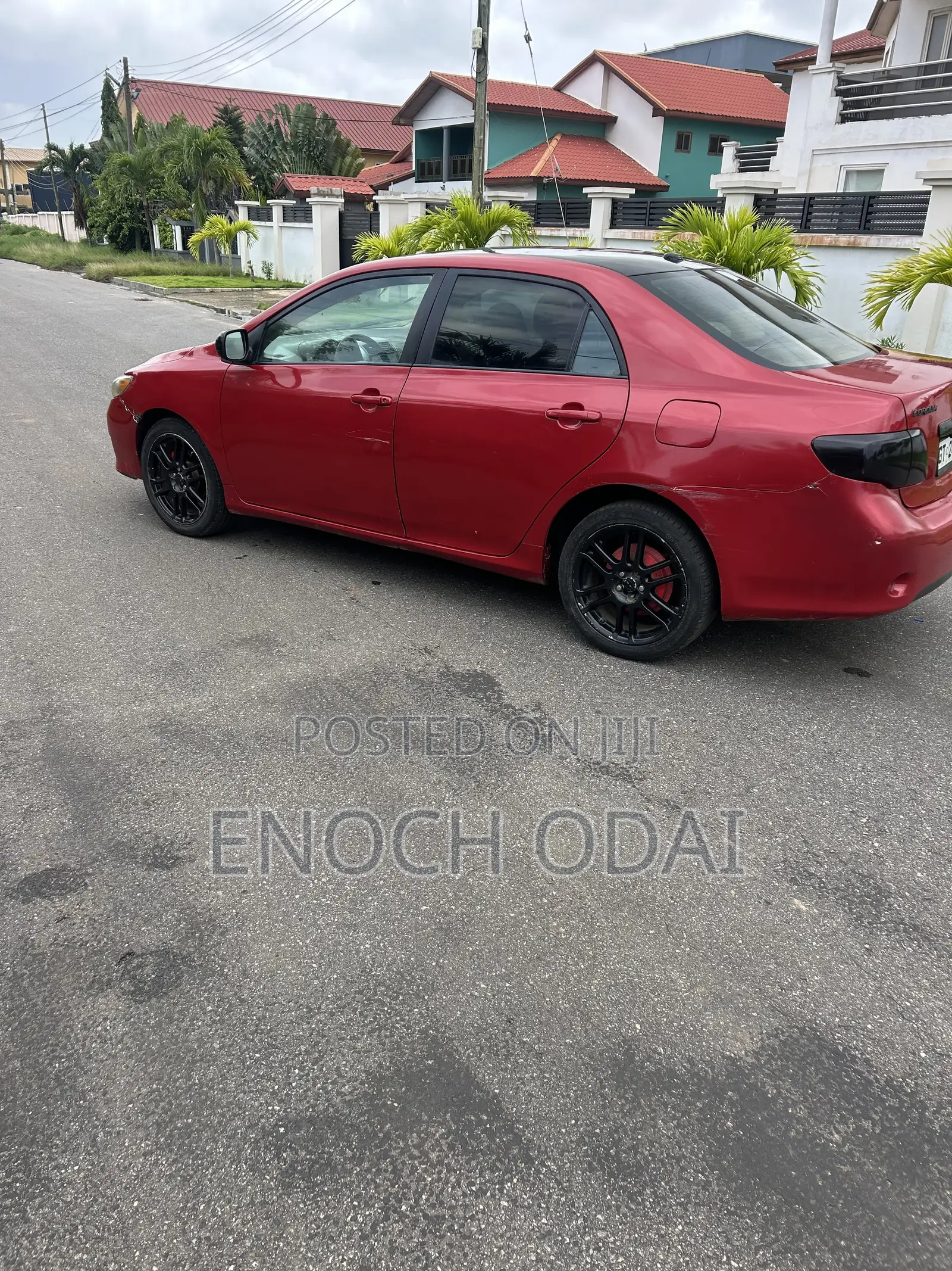 Toyota Corolla LE 4dr Sedan (1.8L 4cyl 4A) 2010 Red