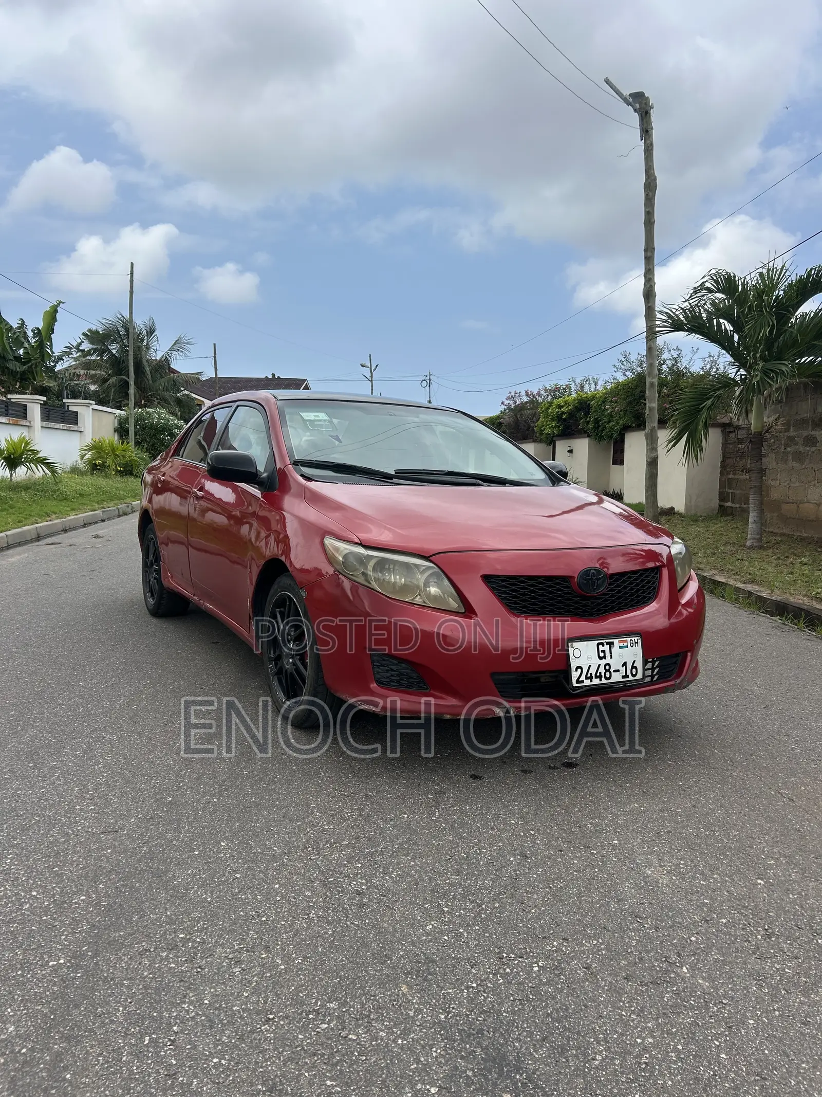 Toyota Corolla LE 4dr Sedan (1.8L 4cyl 4A) 2010 Red