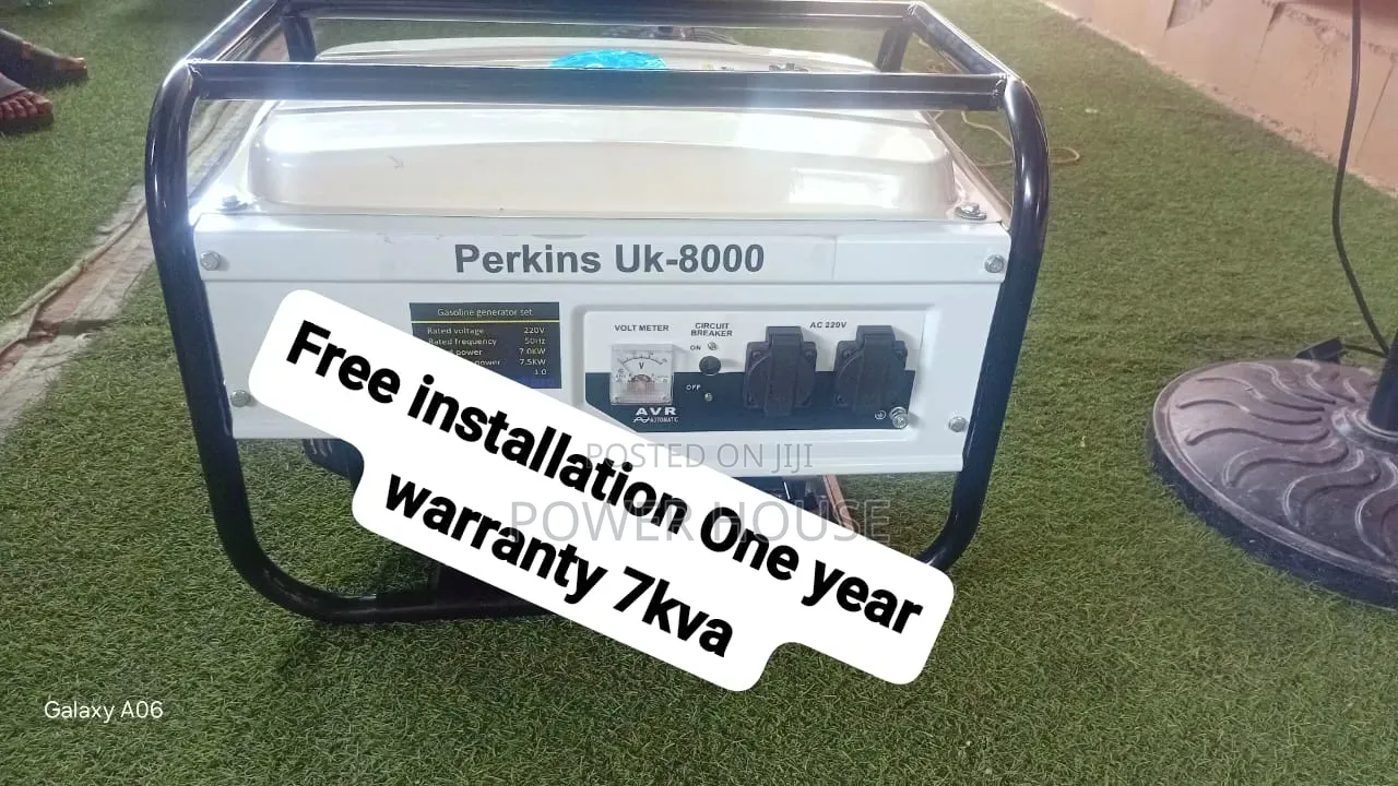 Massive Perkins 70kva Generator – Perfect for Factories, Offices 7kva