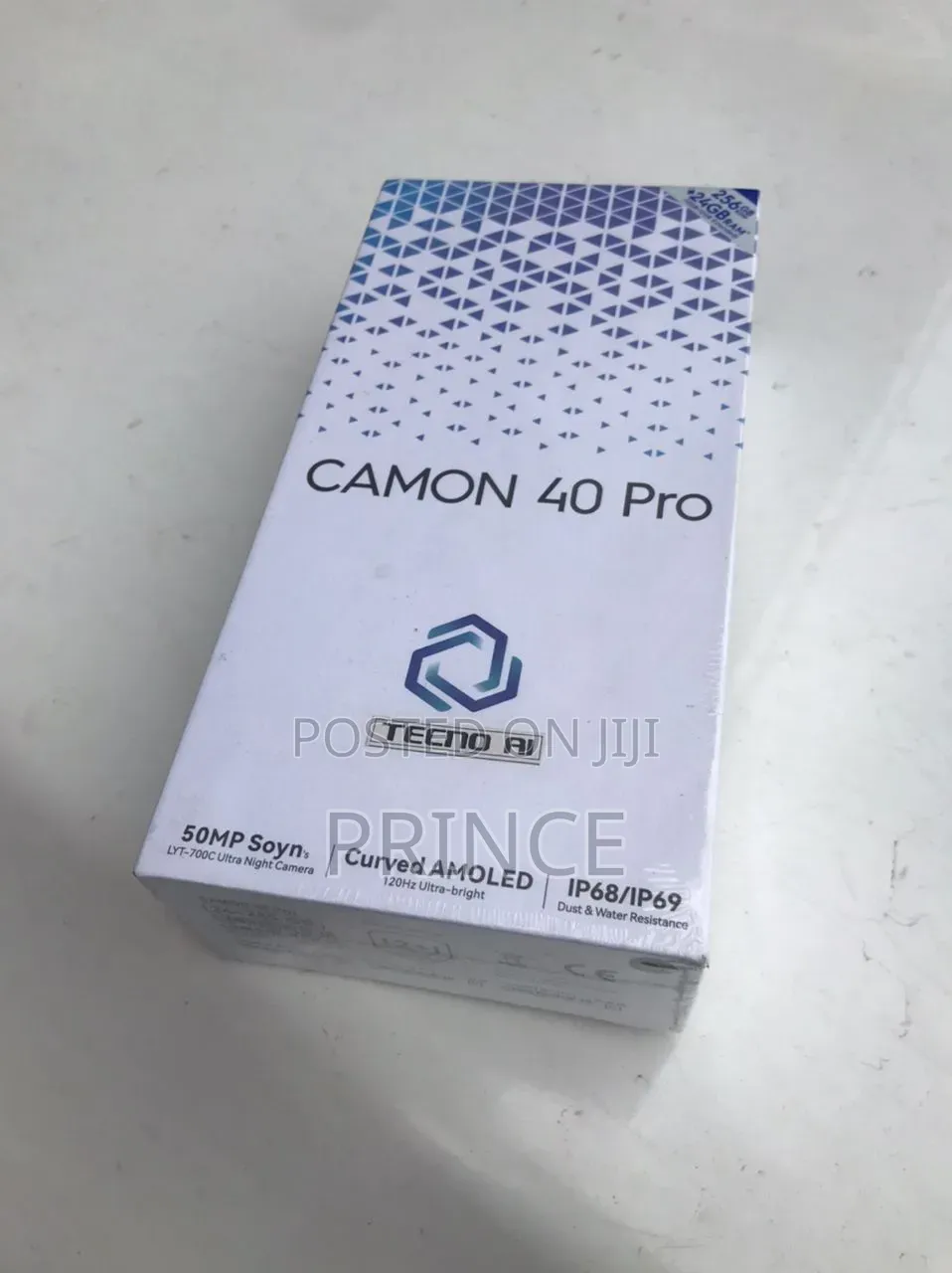 New Tecno Camon 40 Pro 5G 256 GB Black