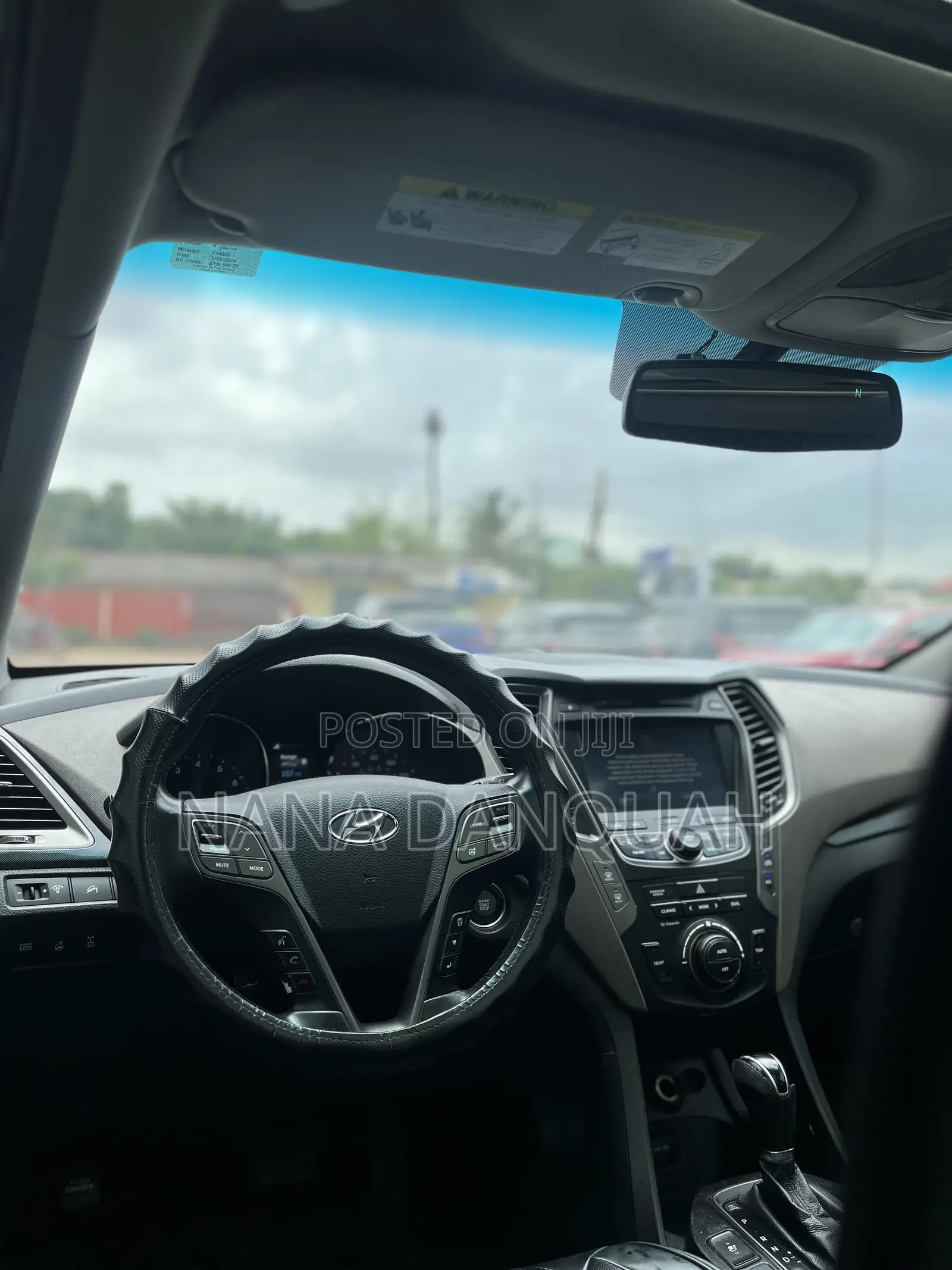 Hyundai Santa Fe 2014 White