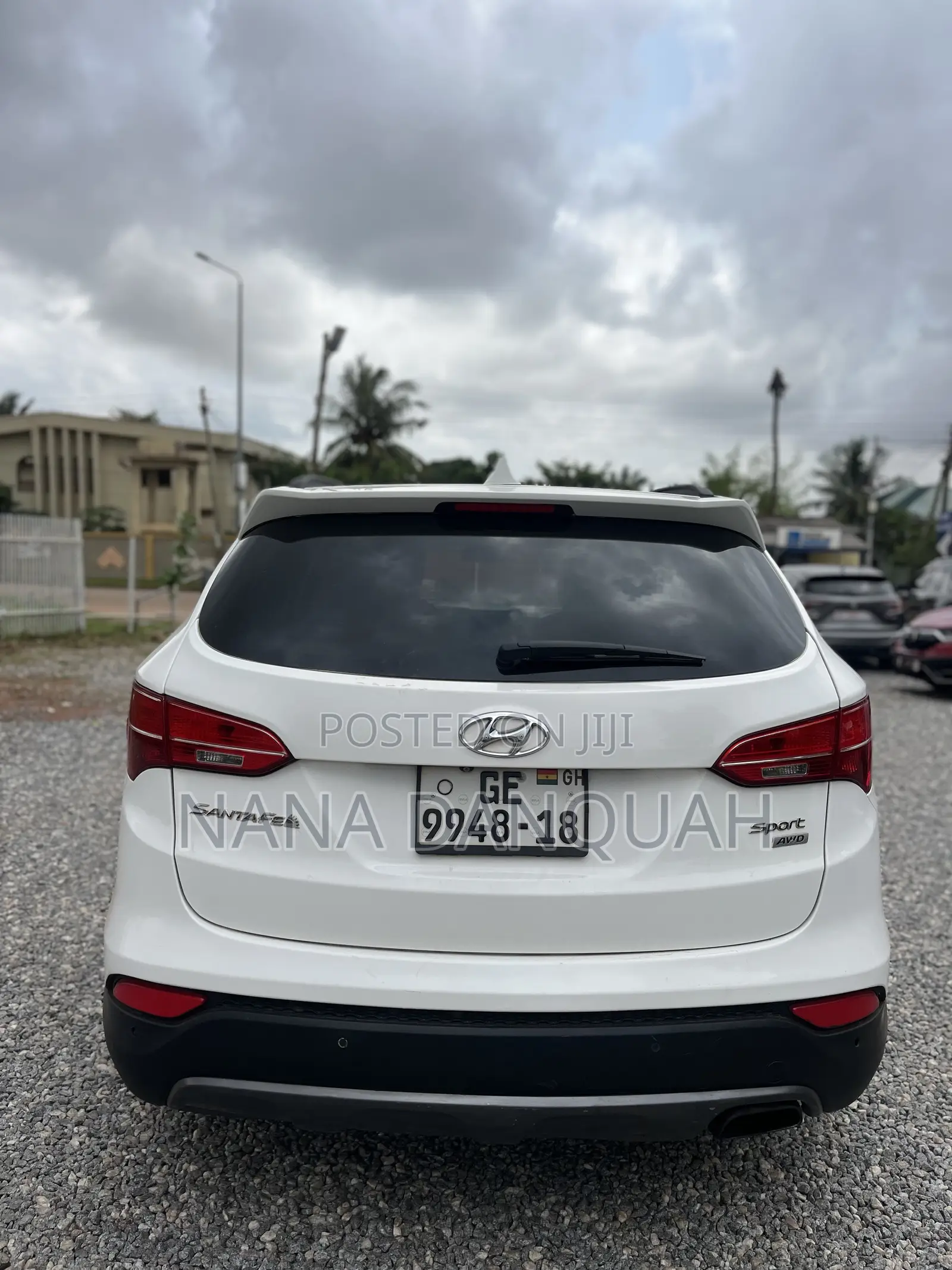 Hyundai Santa Fe 2014 White