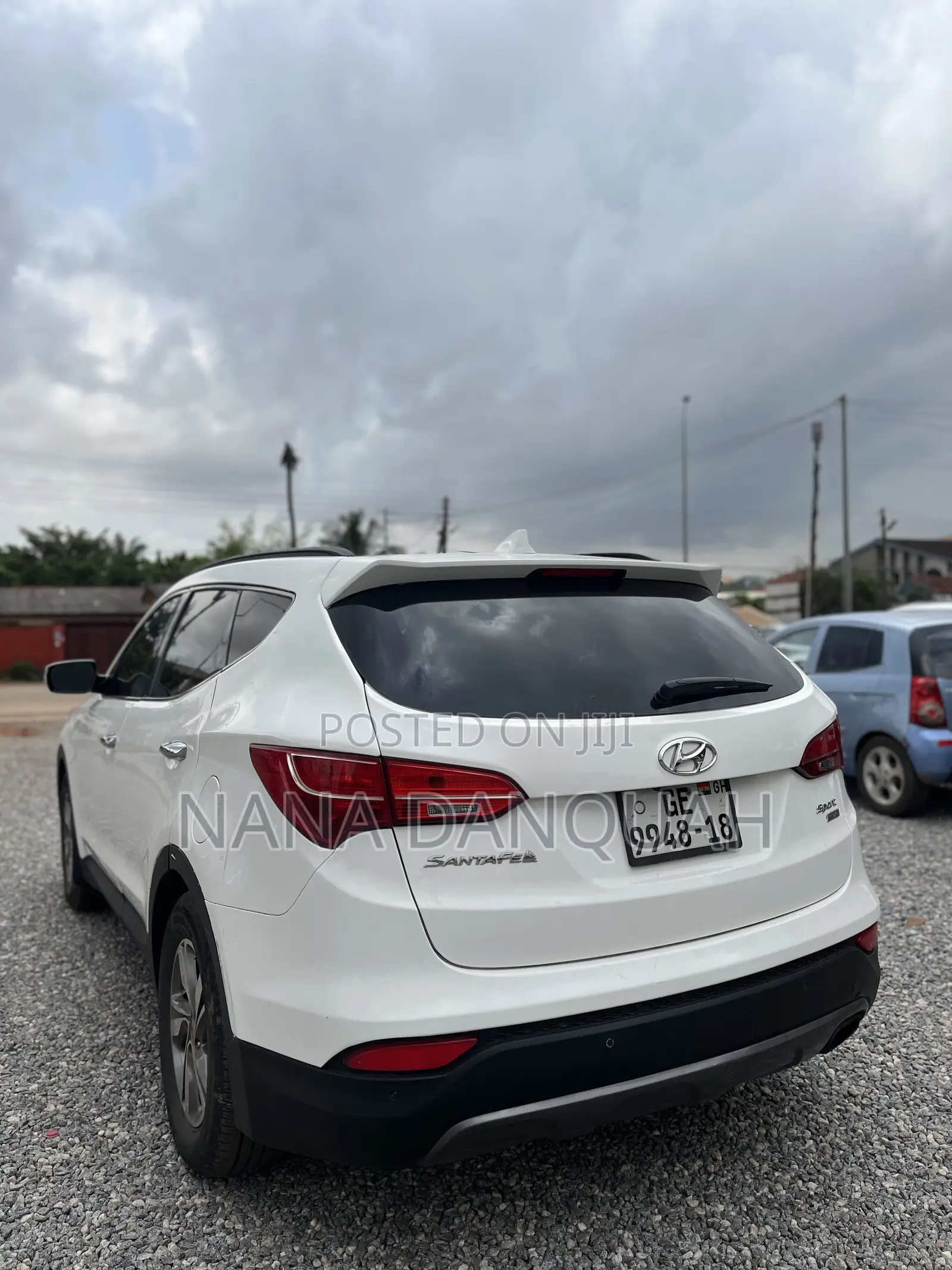 Hyundai Santa Fe 2014 White