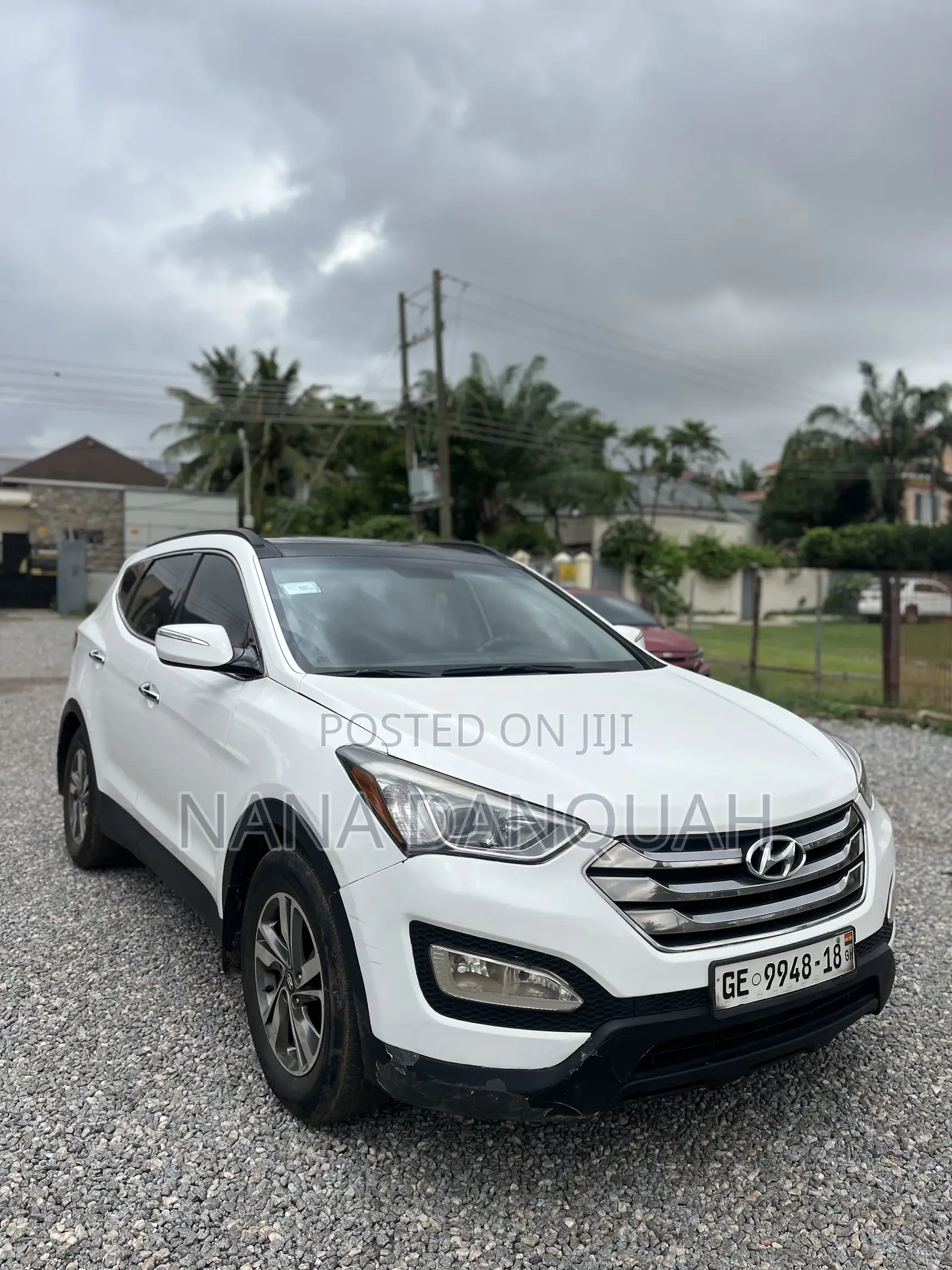 Hyundai Santa Fe 2014 White