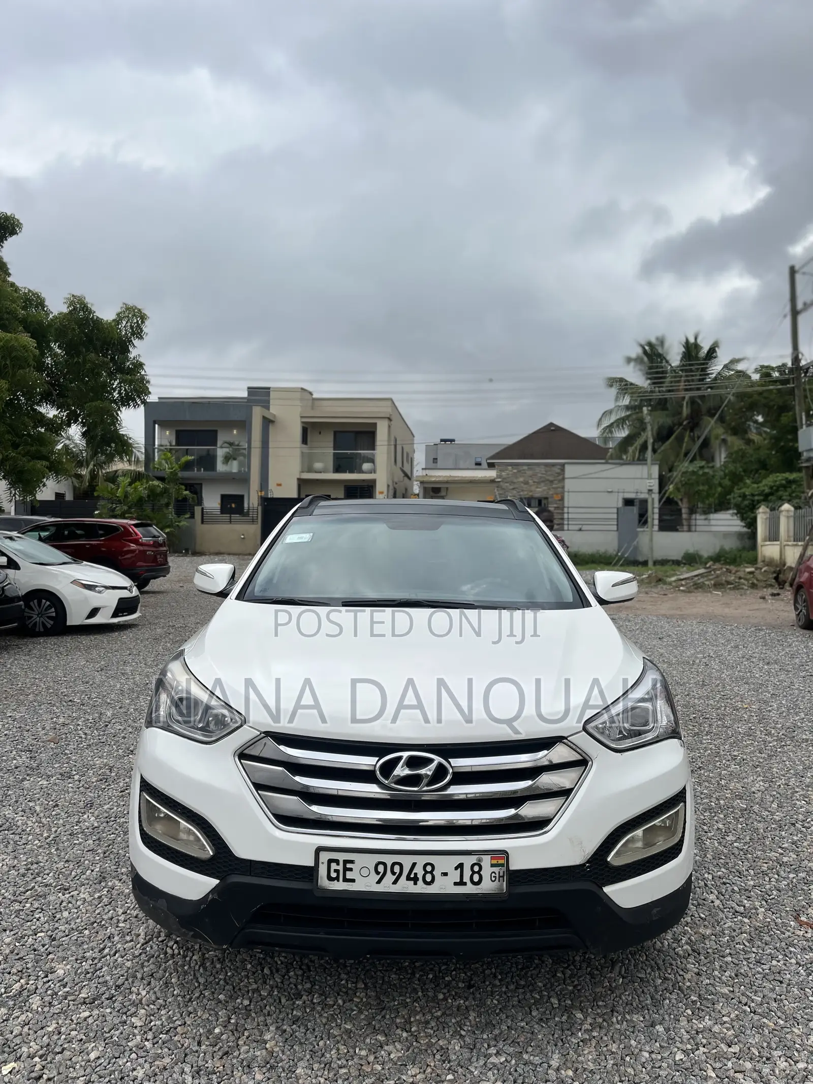 Hyundai Santa Fe 2014 White