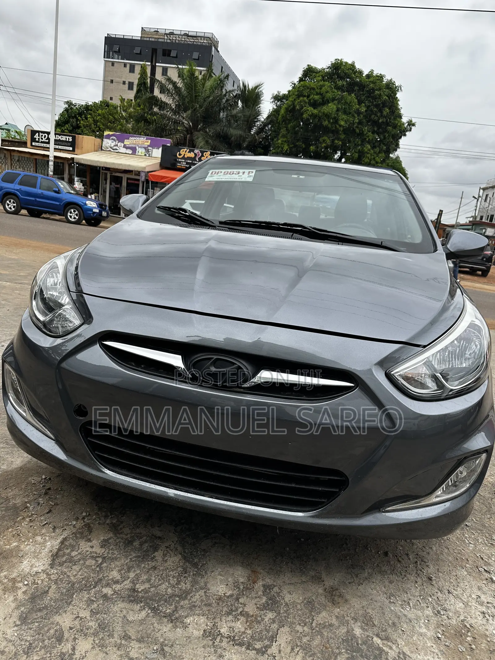 Hyundai Accent GLS 4dr Sedan (1.6L 4cyl 6A) 2015 Gray