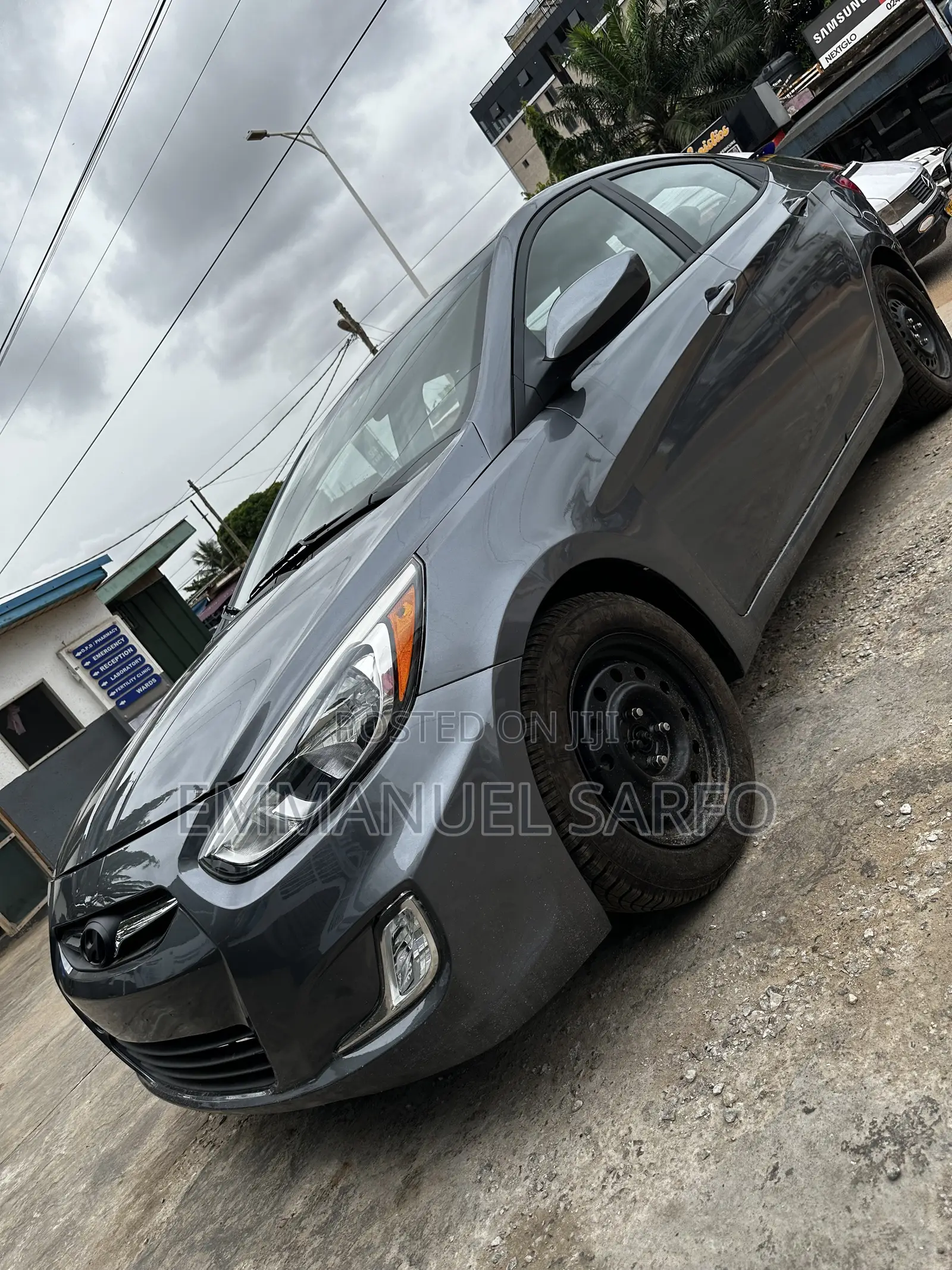 Hyundai Accent GLS 4dr Sedan (1.6L 4cyl 6A) 2015 Gray
