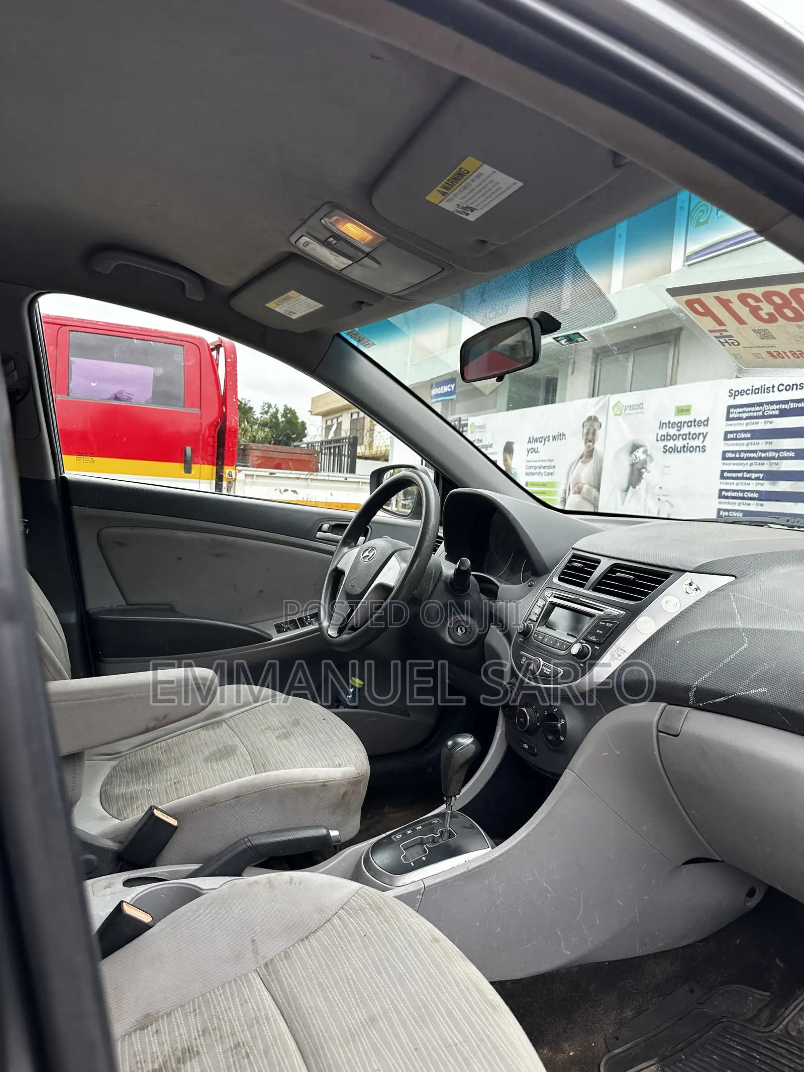 Hyundai Accent GLS 4dr Sedan (1.6L 4cyl 6A) 2015 Gray