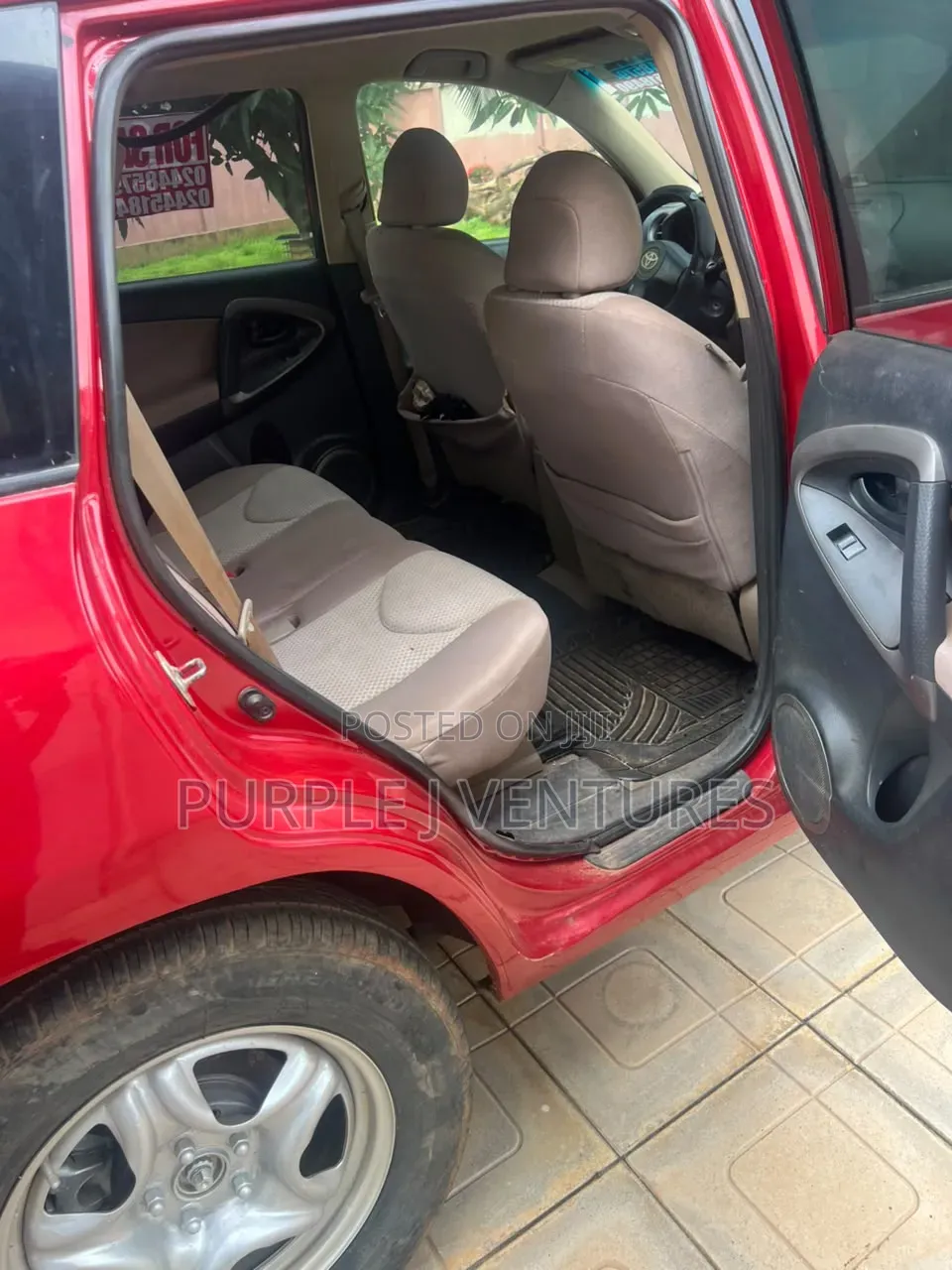 Toyota RAV4 2007 Red