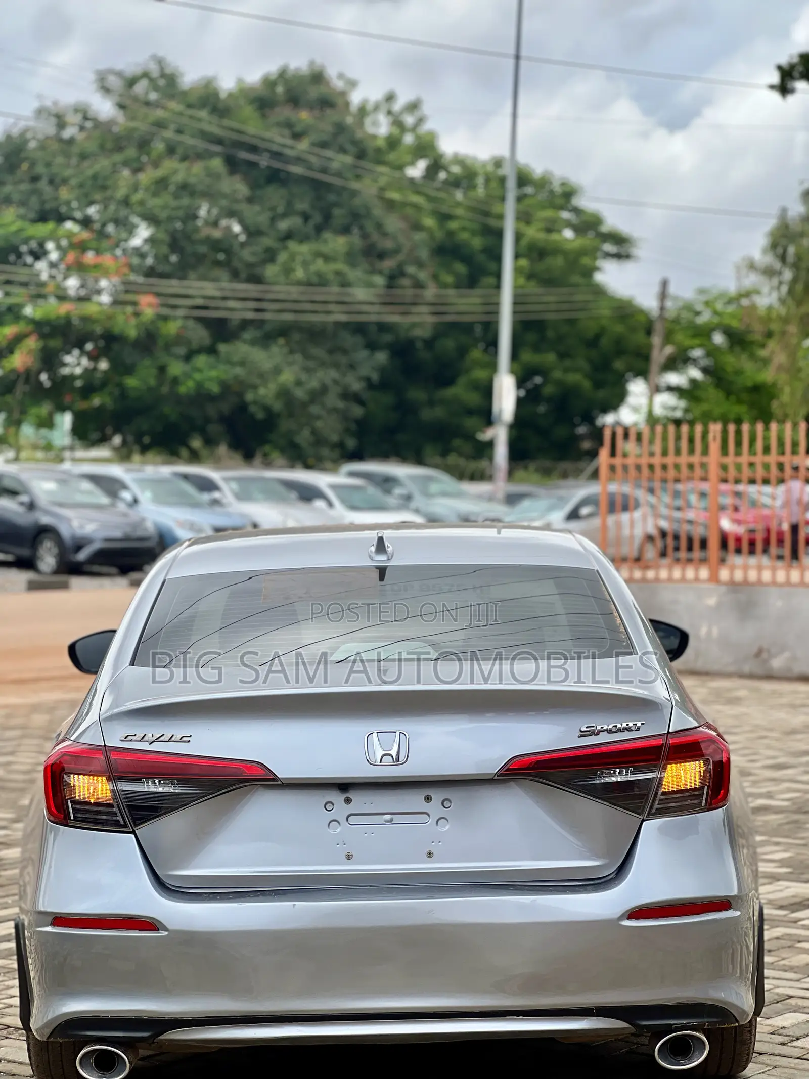 Honda Civic Sport CVT 2024 Silver