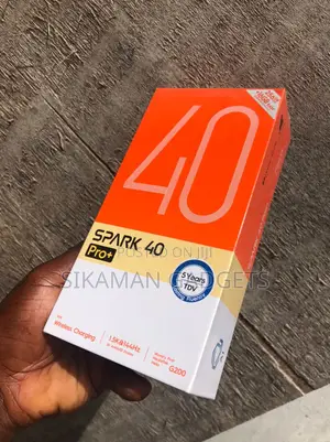 New Tecno Spark 40 Pro+ 256 GB Black