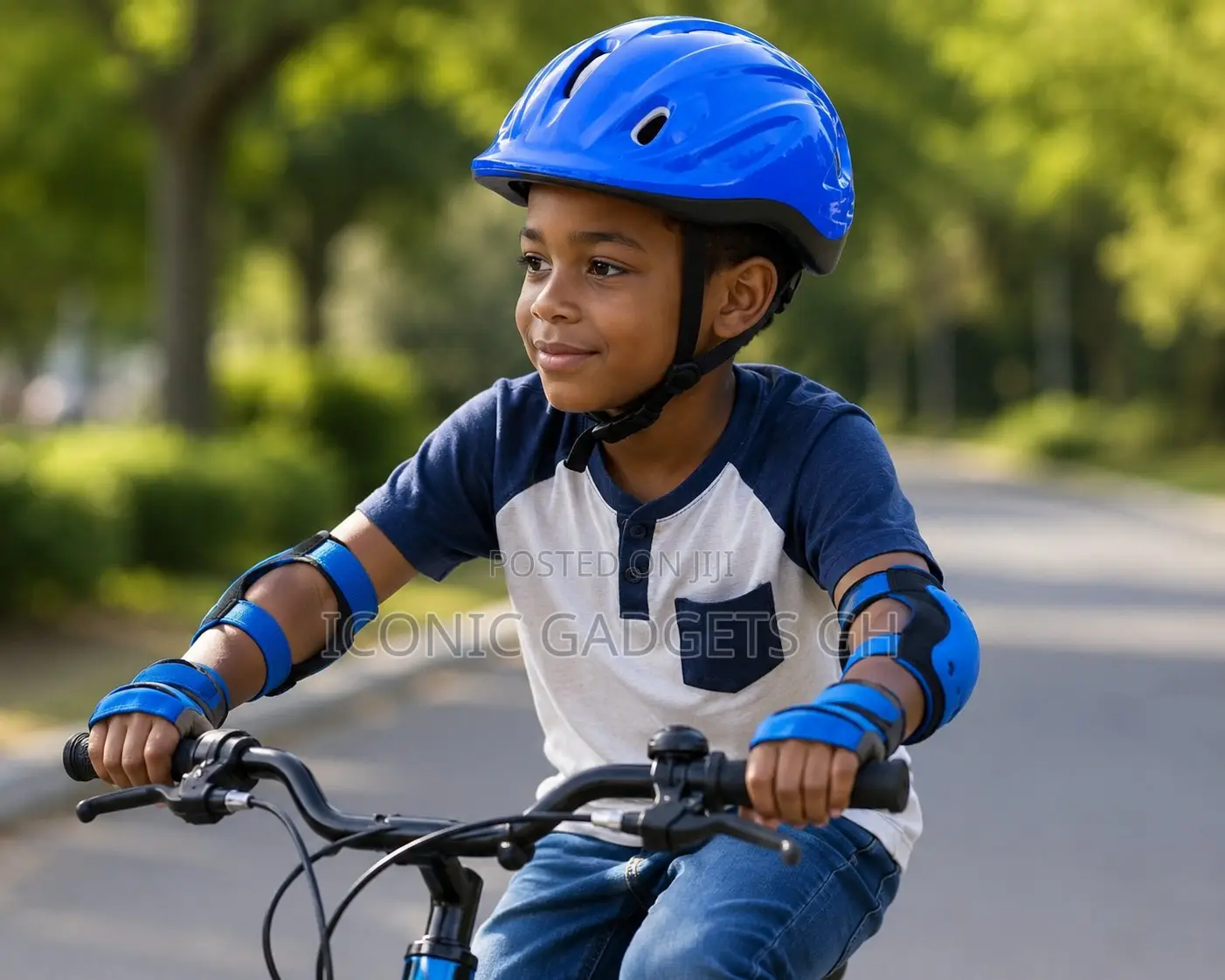 Kids Safety Gear Set – Helmet & Pads