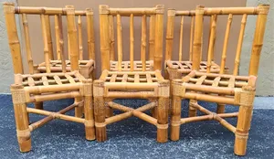 Bar Stool (Bamboo) Antique