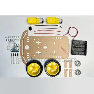 2 Wheel Robotic Acrylic Drive