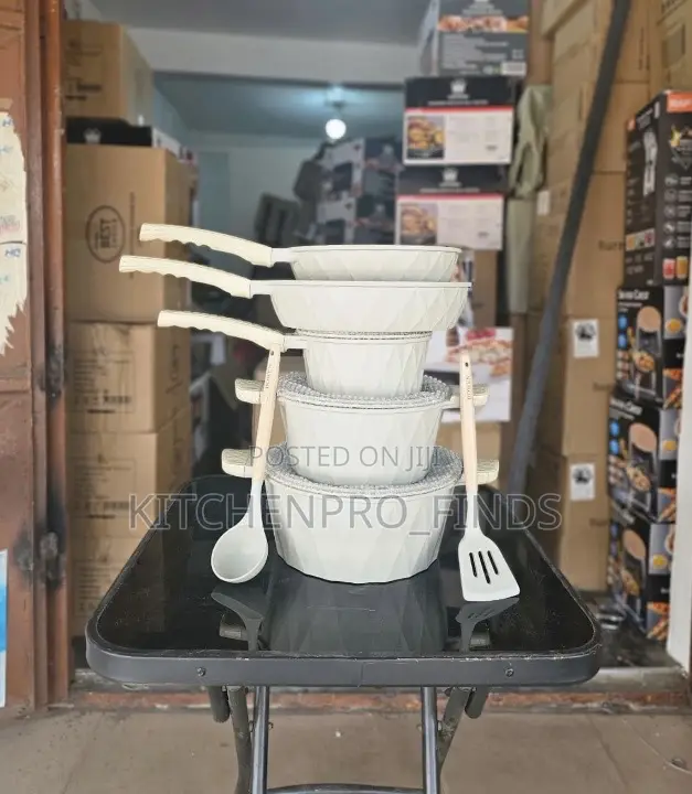 5pcs Modern Non-stick Cookware