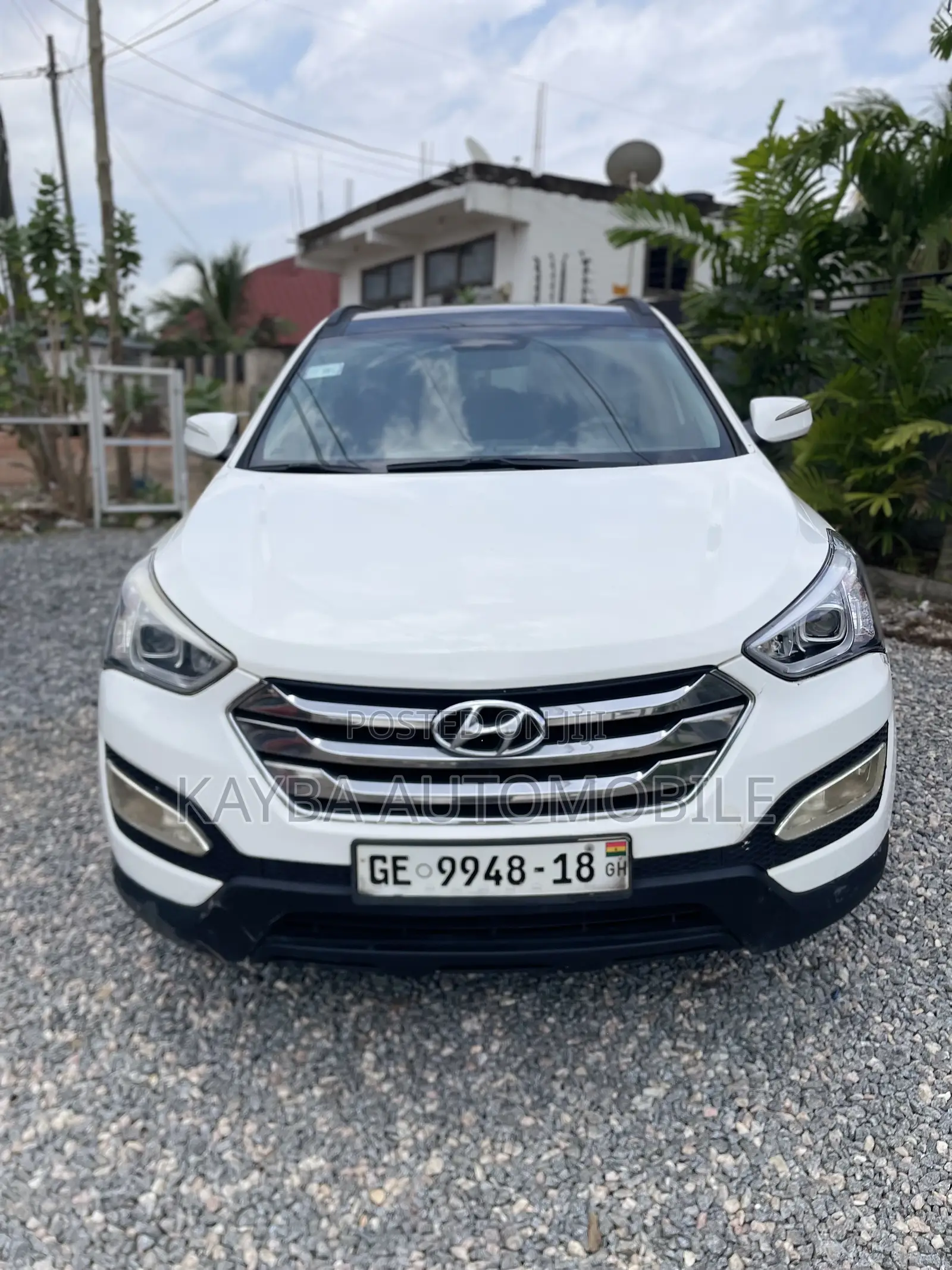 Hyundai Santa Fe 2015 White