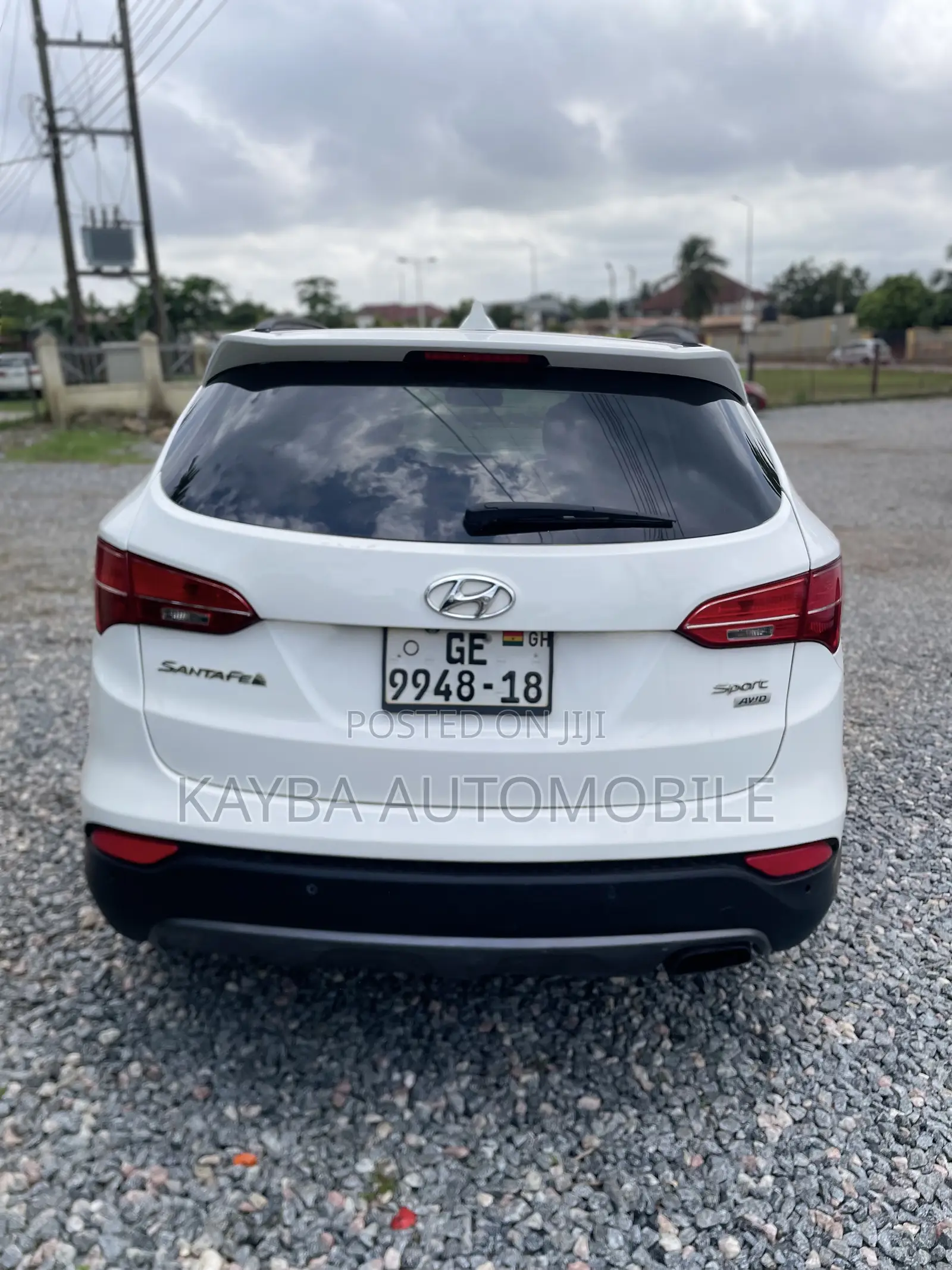 Hyundai Santa Fe 2015 White