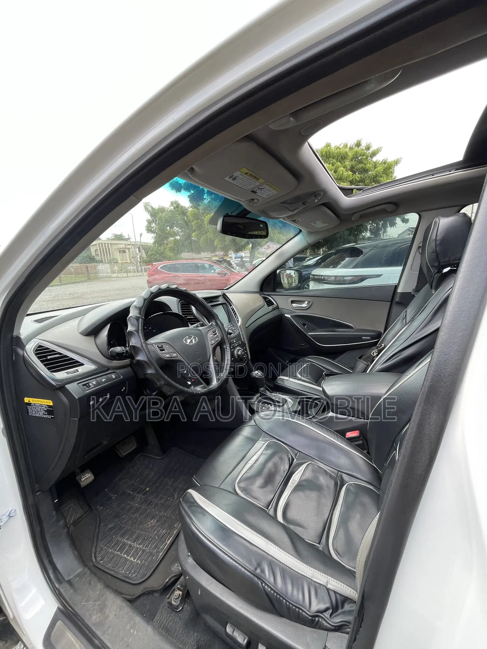 Hyundai Santa Fe 2015 White