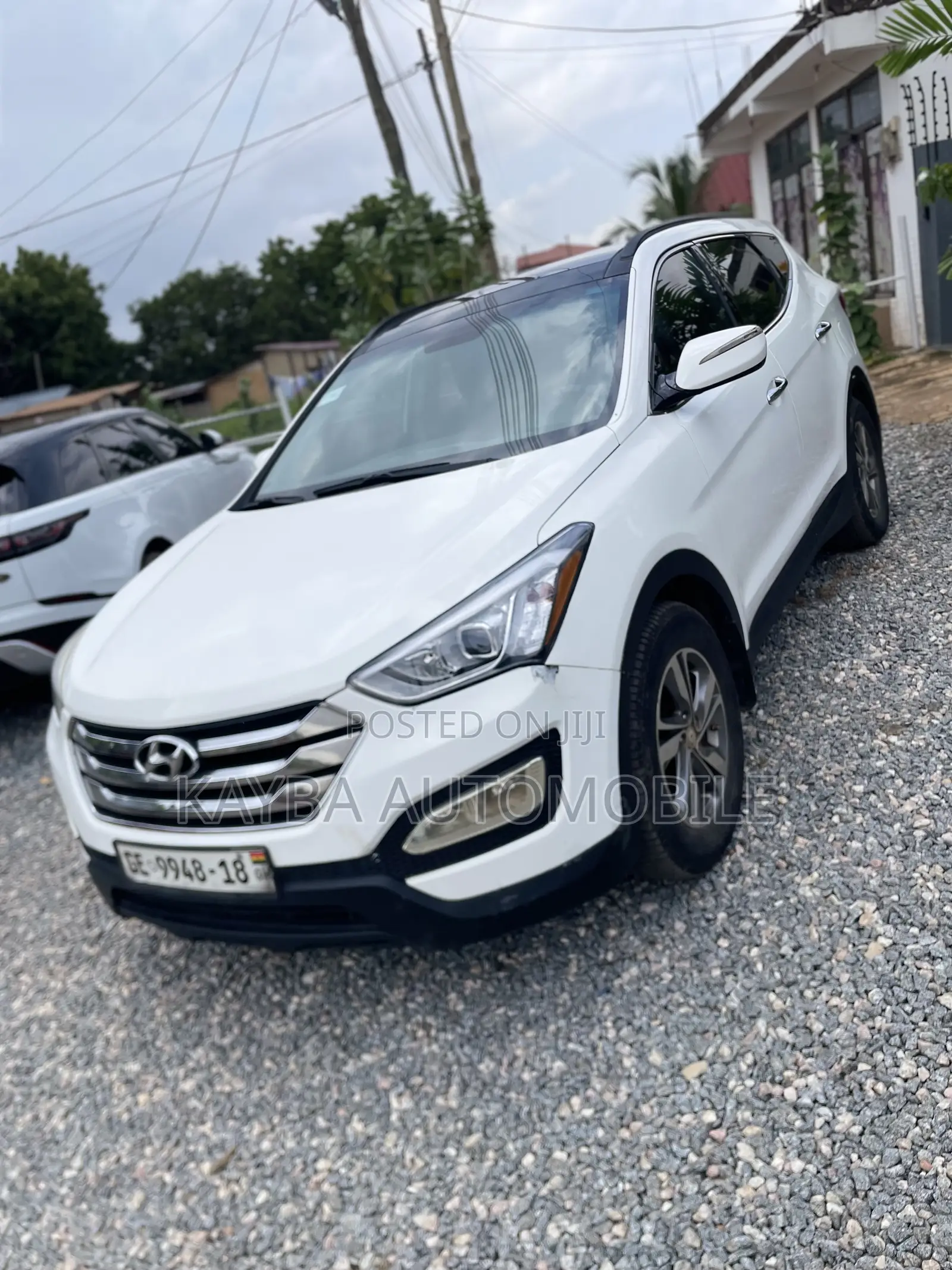 Hyundai Santa Fe 2015 White