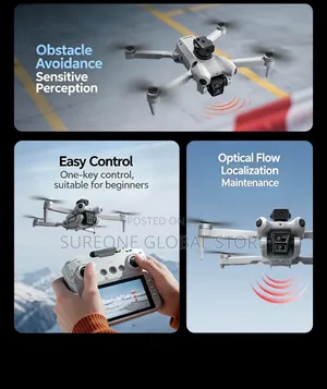 Dual-Camera Drone With Smart Controller