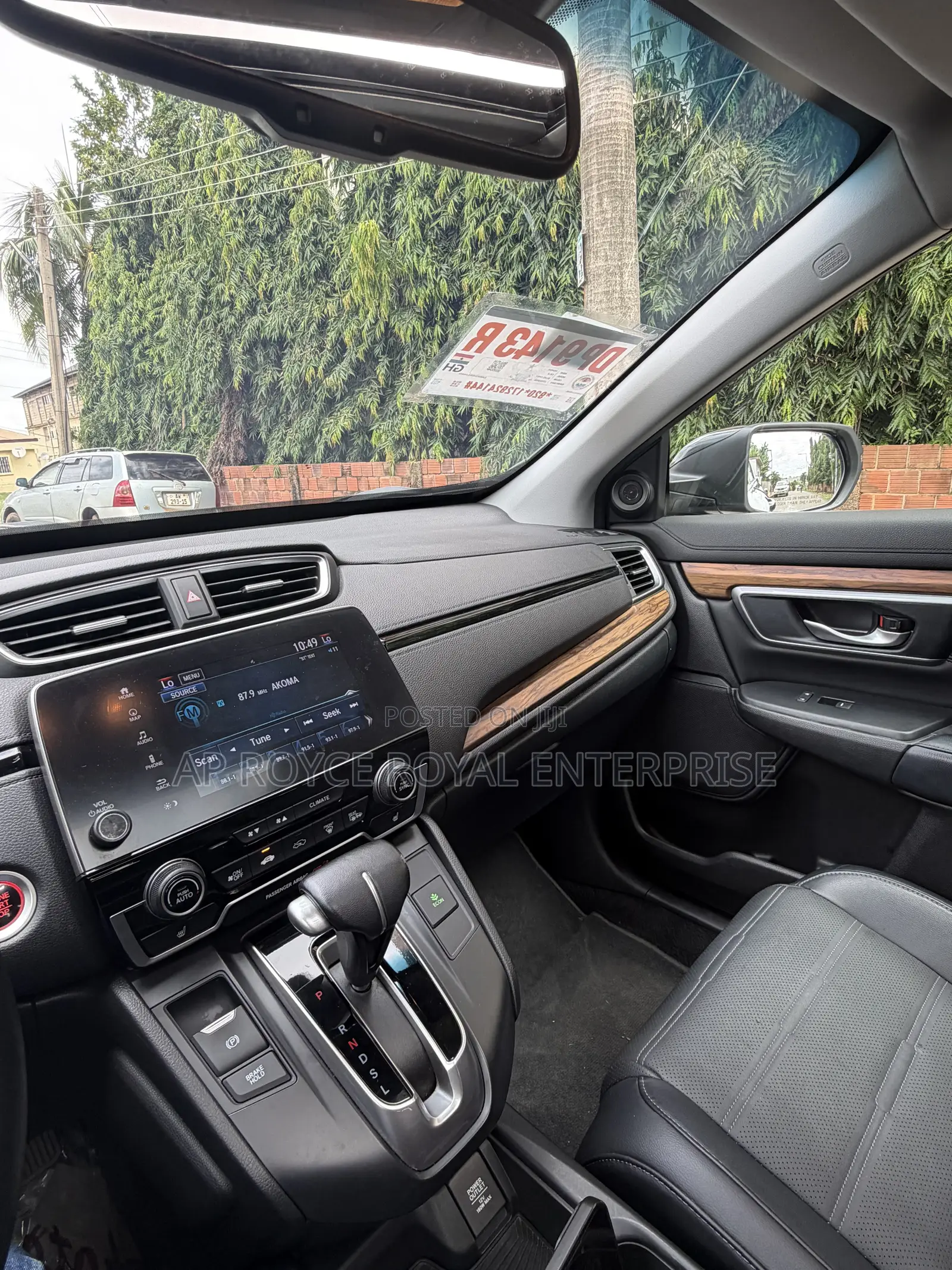 Honda CR-V Touring 4dr SUV AWD (1.5L 4cyl CVT) 2017 Black