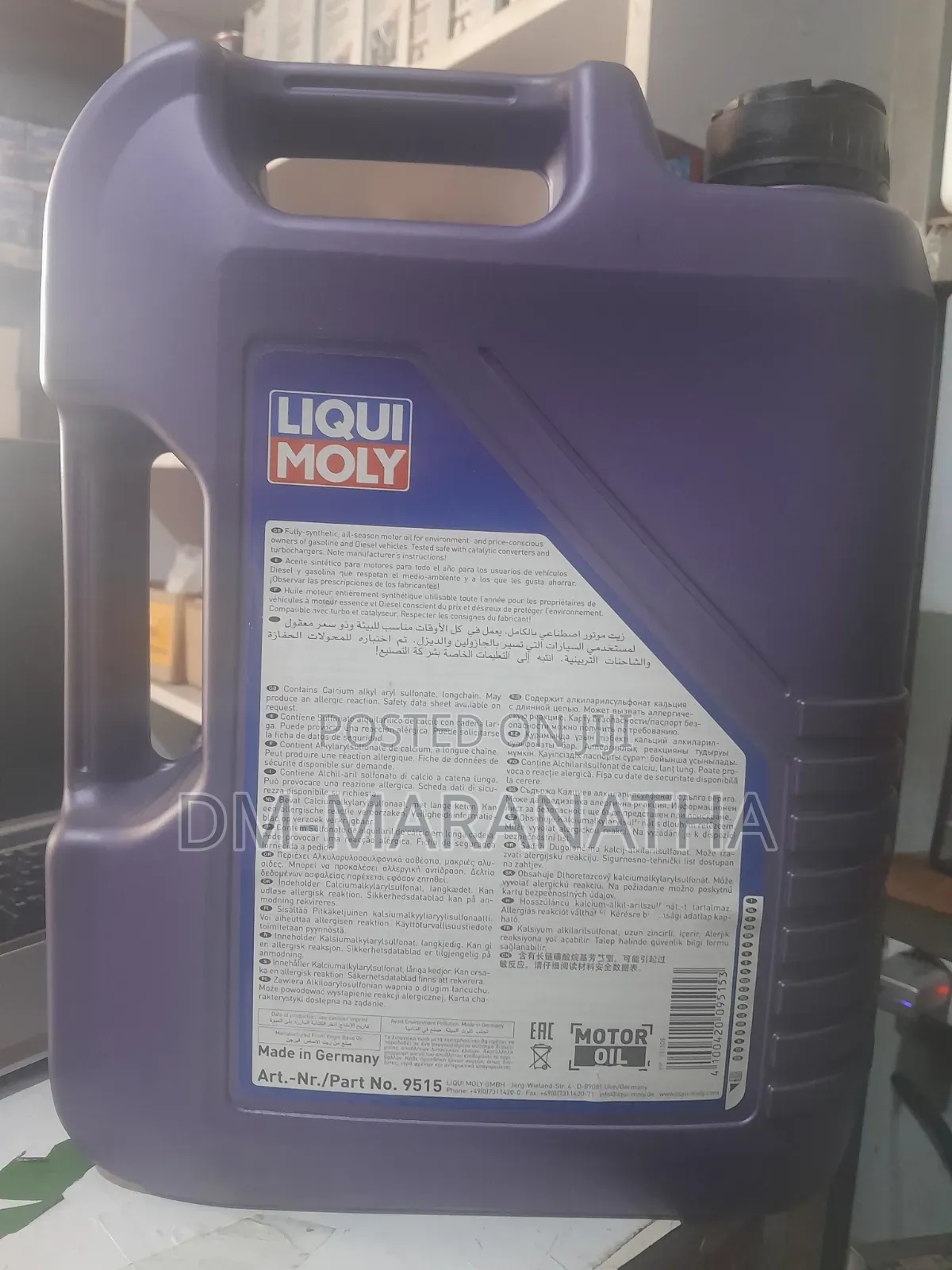 Ow-40 Full Synthetic Liqui Moly Engine Oil