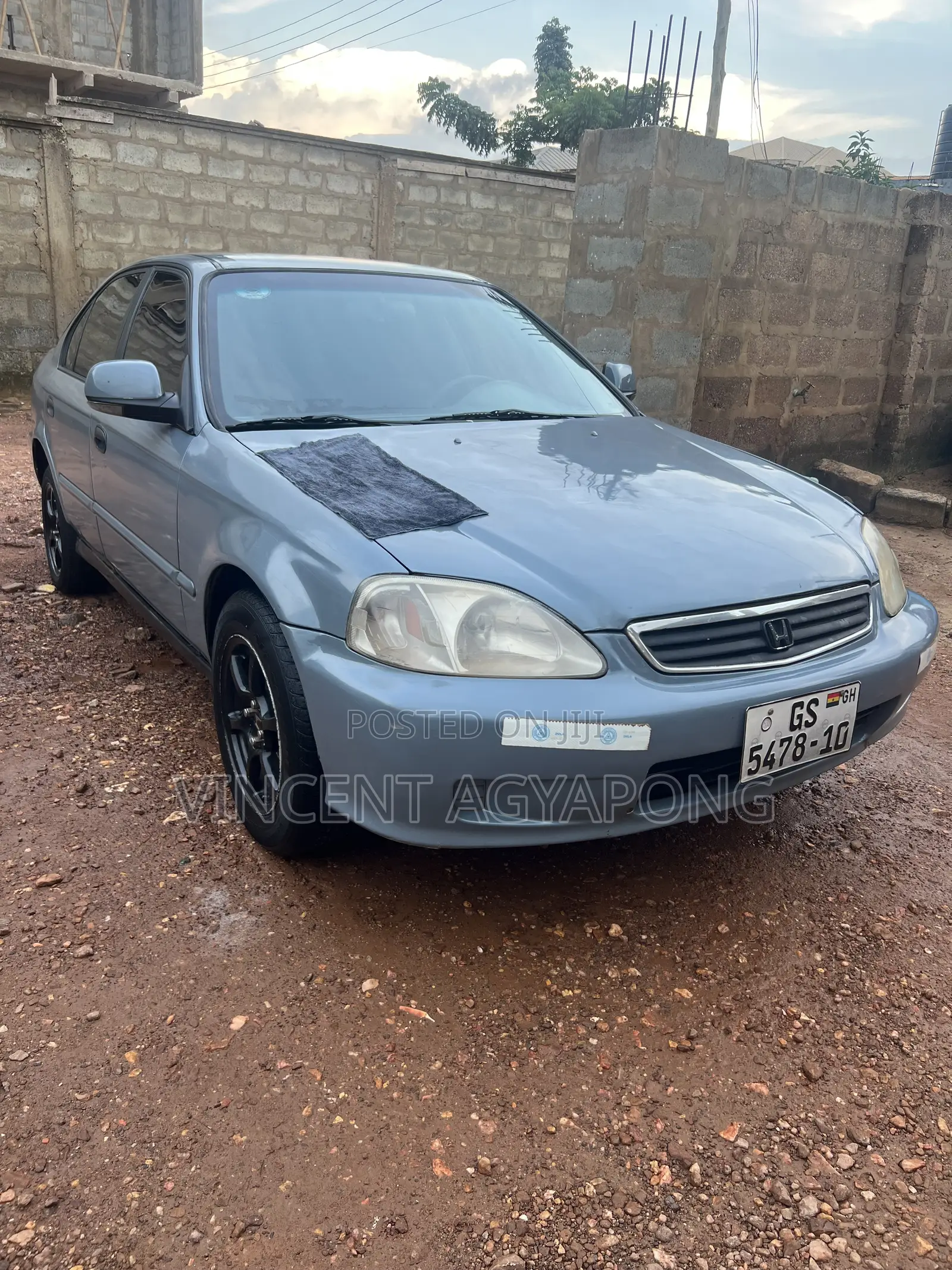 Honda Civic EX 4dr Sedan 2000 Gray