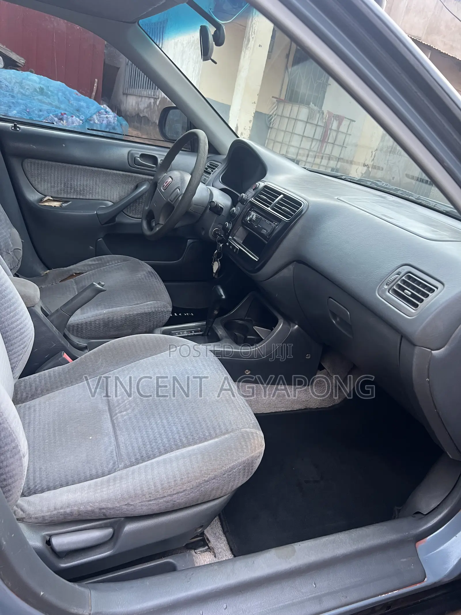Honda Civic EX 4dr Sedan 2000 Gray