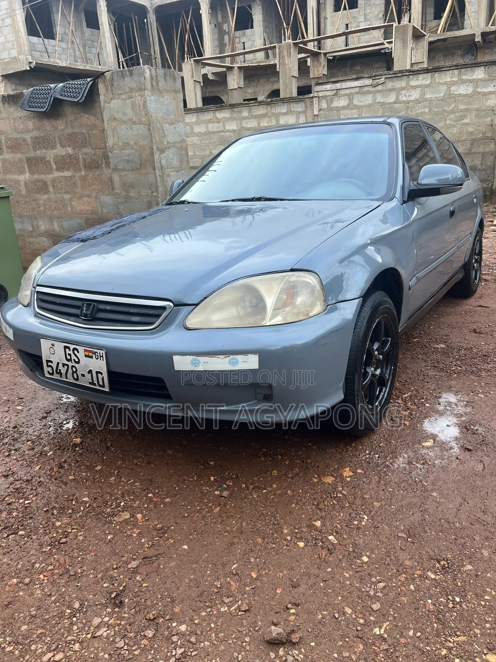 Honda Civic EX 4dr Sedan 2000 Gray