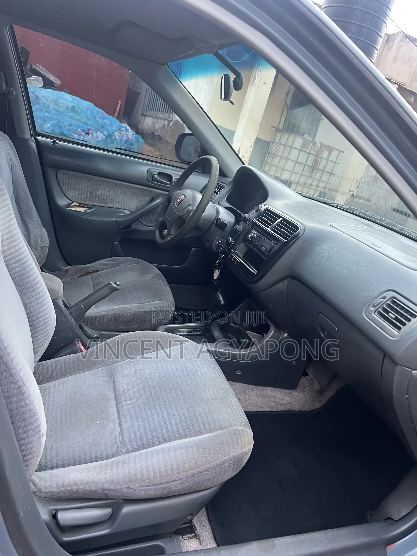 Honda Civic EX 4dr Sedan 2000 Gray