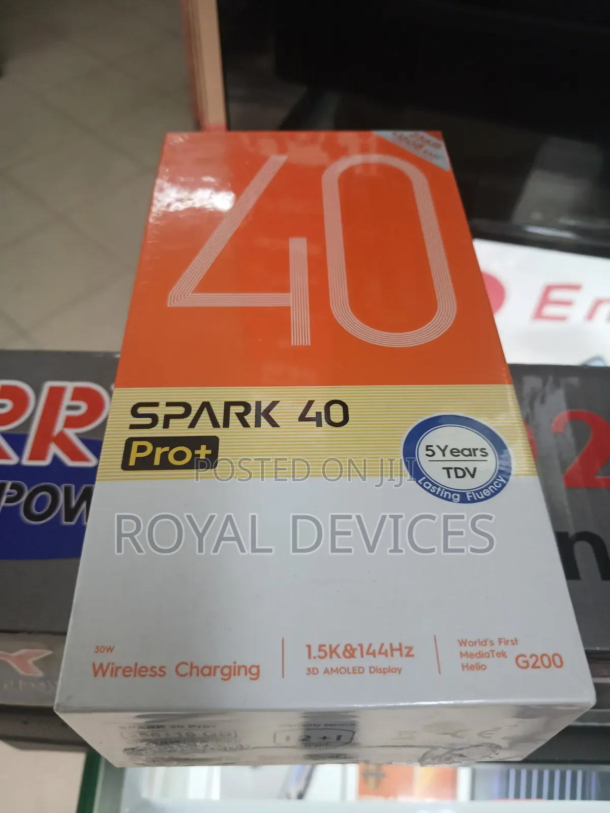 New Tecno Spark 40 Pro+ 256 GB