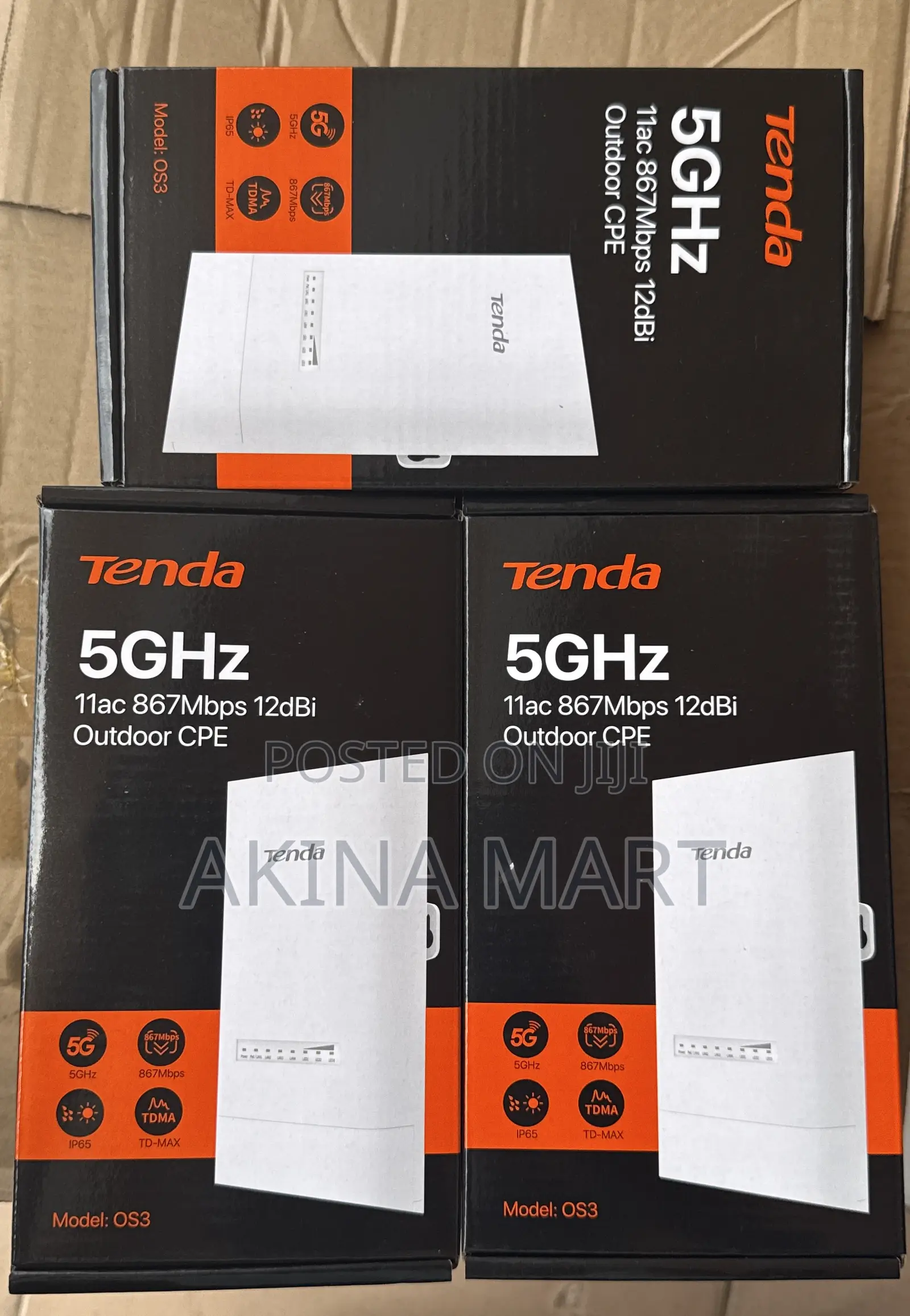 Tenda 0s3 11ac 867mbps 12dbi Outdoor Cpe Tenda Os3