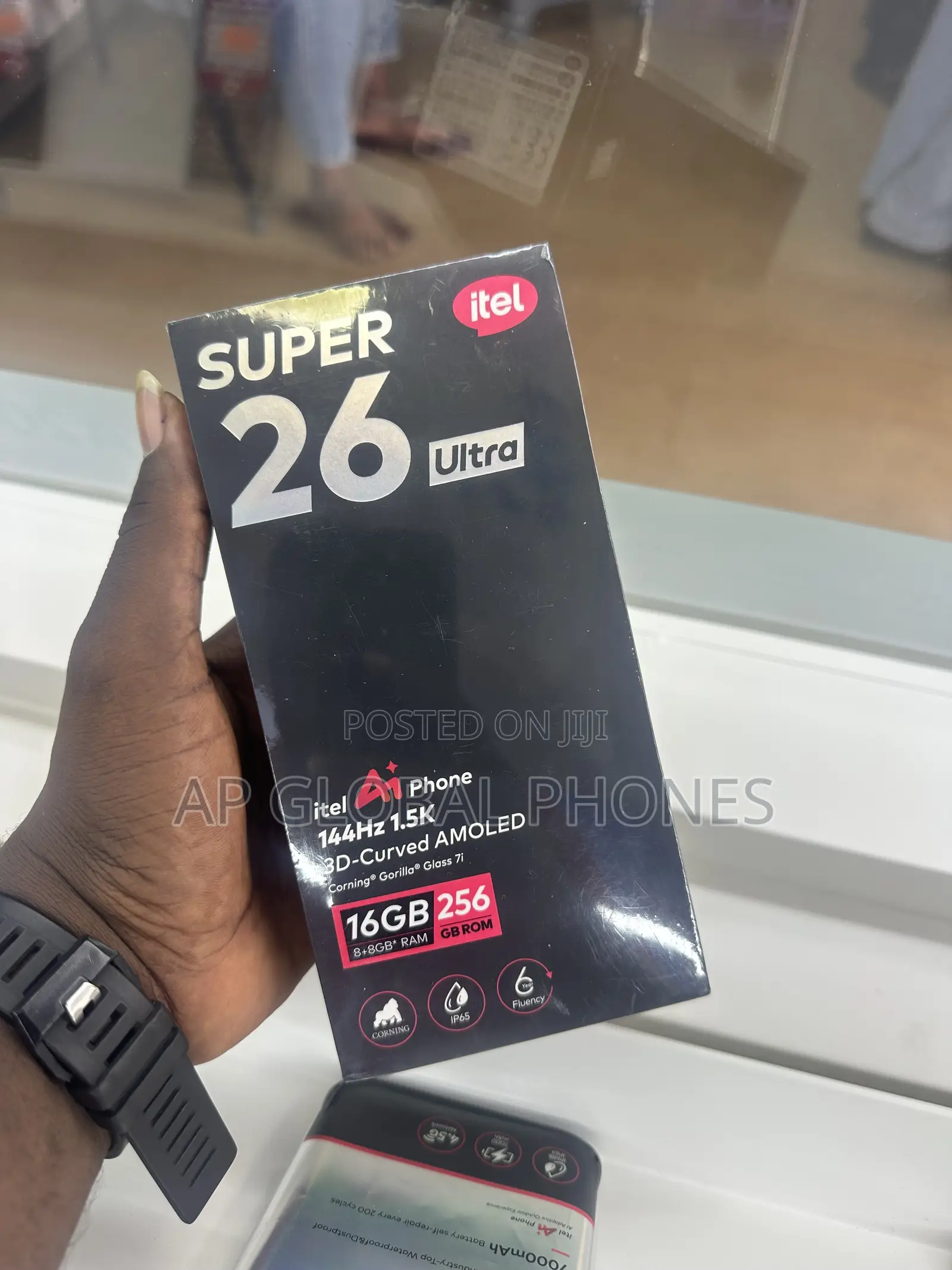 New Itel S26 Ultra 256 GB Black