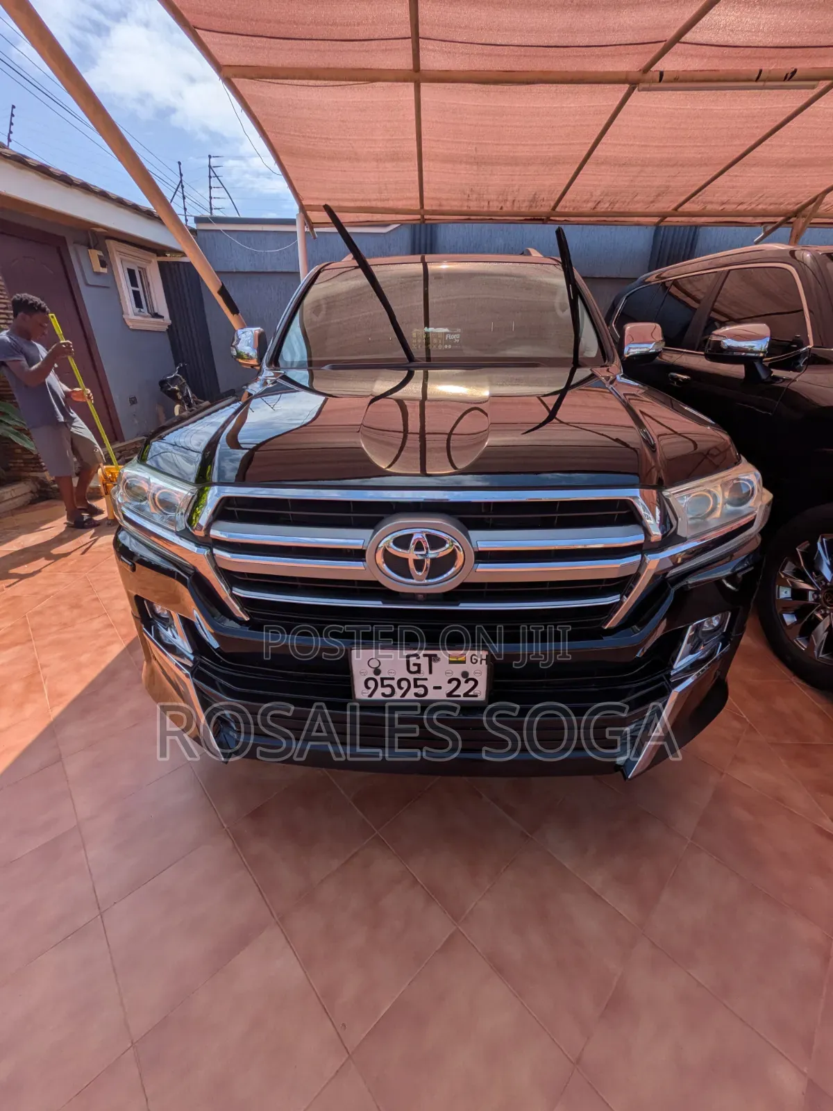 Toyota Land Cruiser 4.5 V8 VXR 2019 Black