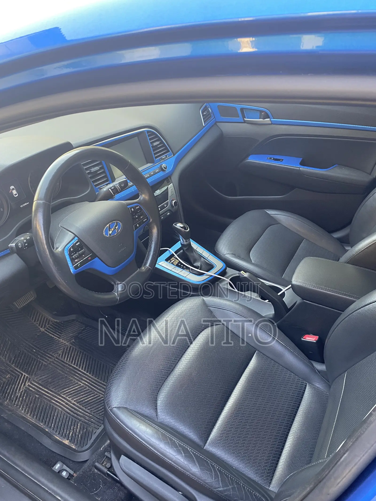 Hyundai Elantra SE Sedan FWD (2.0L 4cyl 6M) 2017 Blue